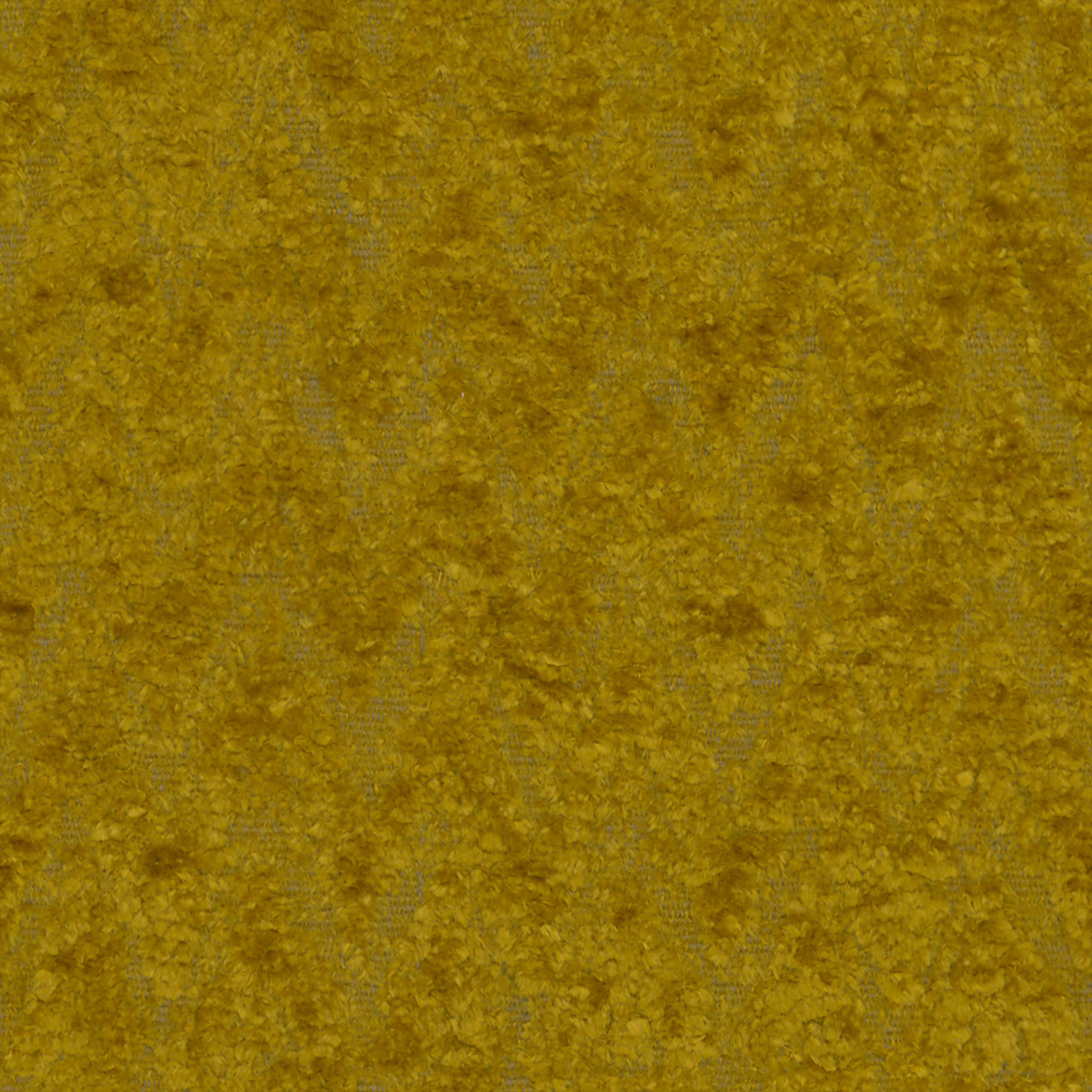 A seamless fabric texture with graphical gold chenille units arranged in a None pattern