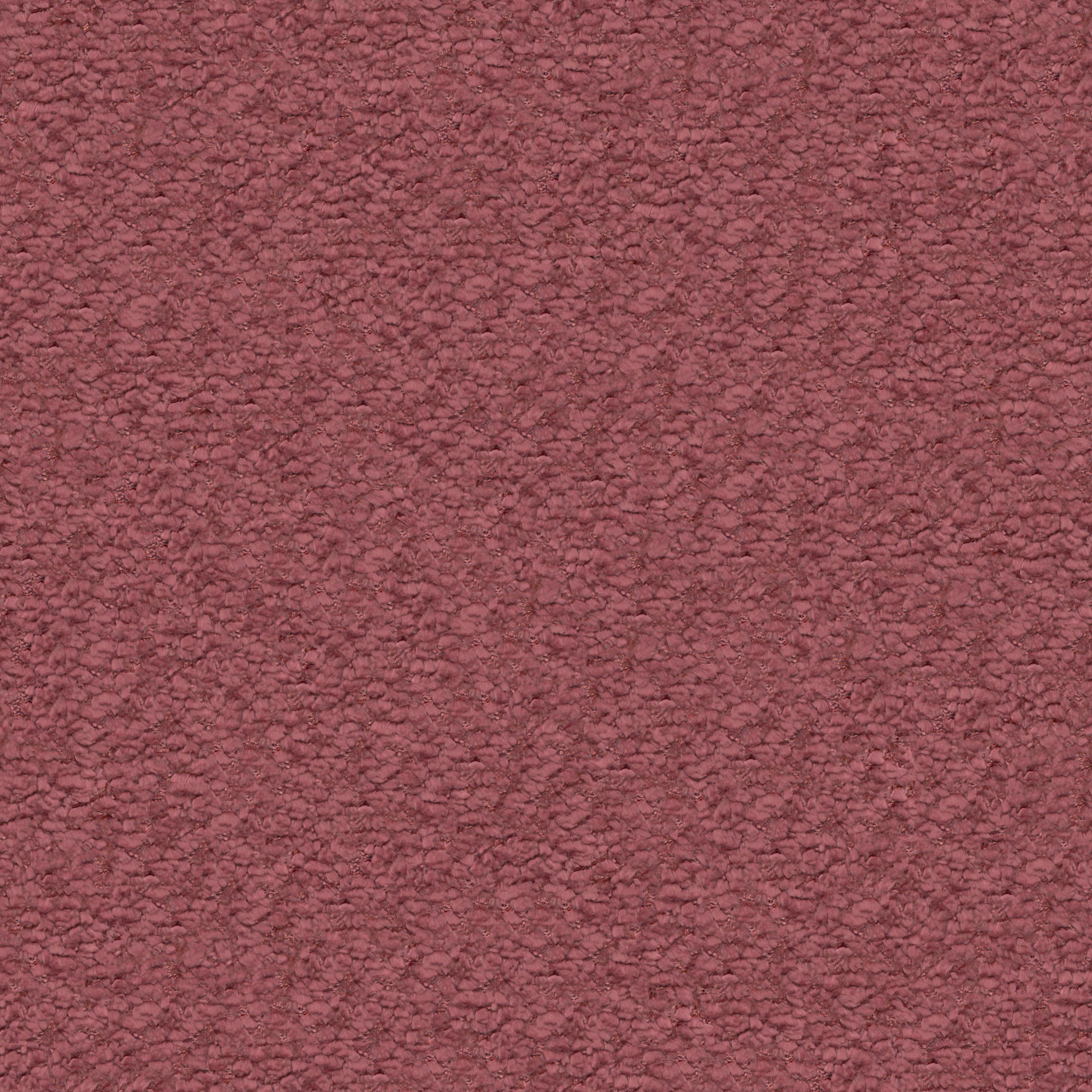 A seamless fabric texture with plain pink chenille units arranged in a None pattern