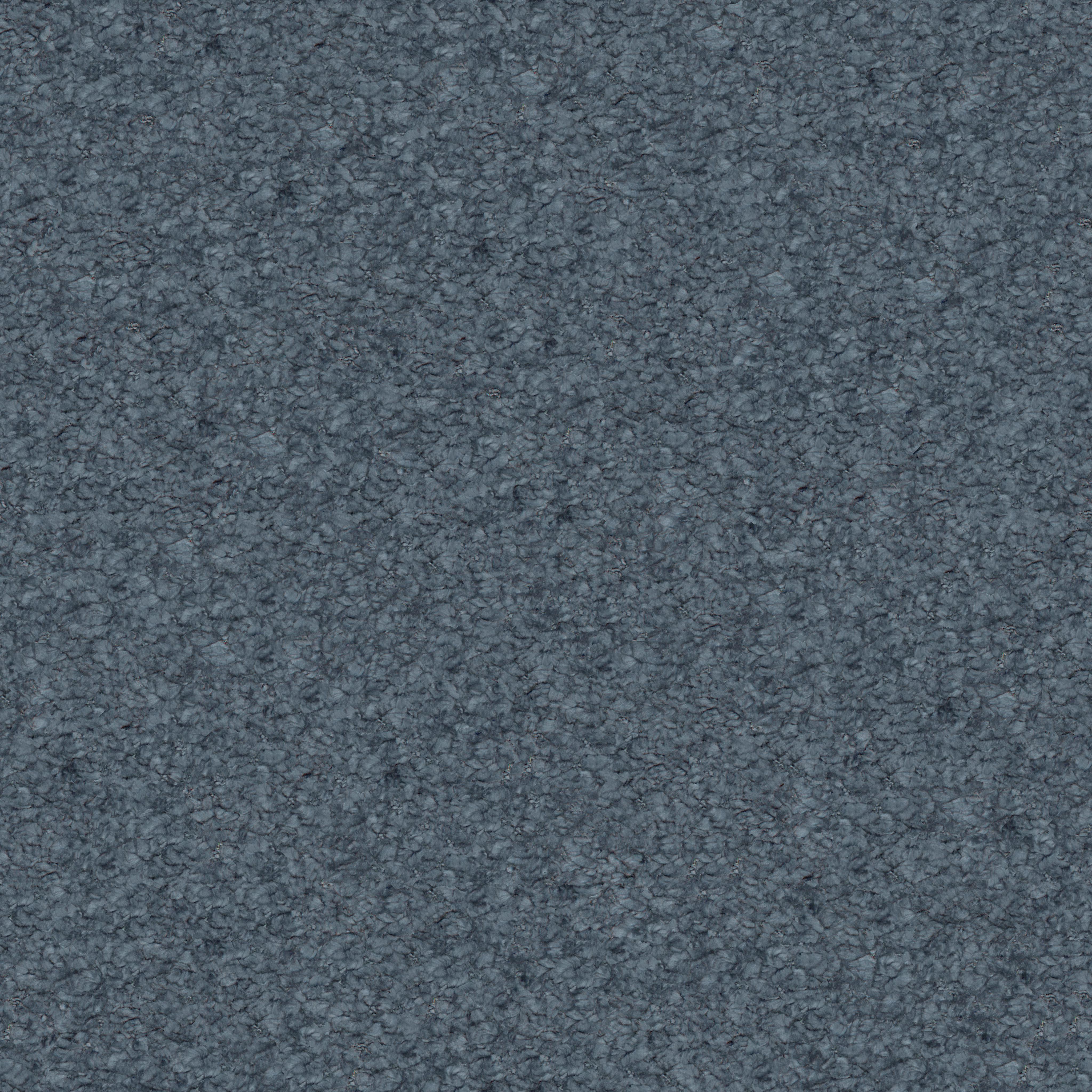 A seamless fabric texture with plain blue chenille units arranged in a None pattern