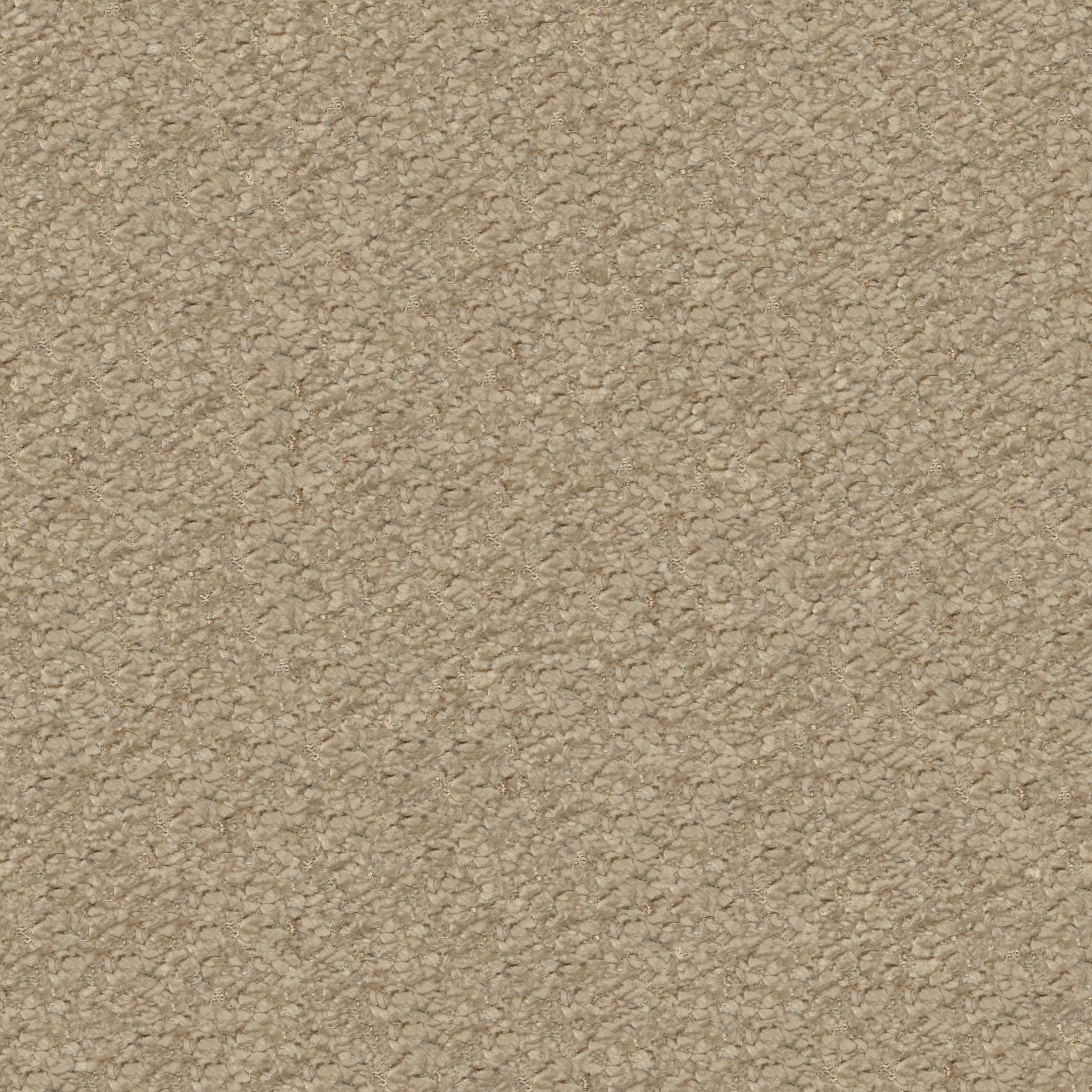 A seamless fabric texture with plain natural chenille units arranged in a None pattern