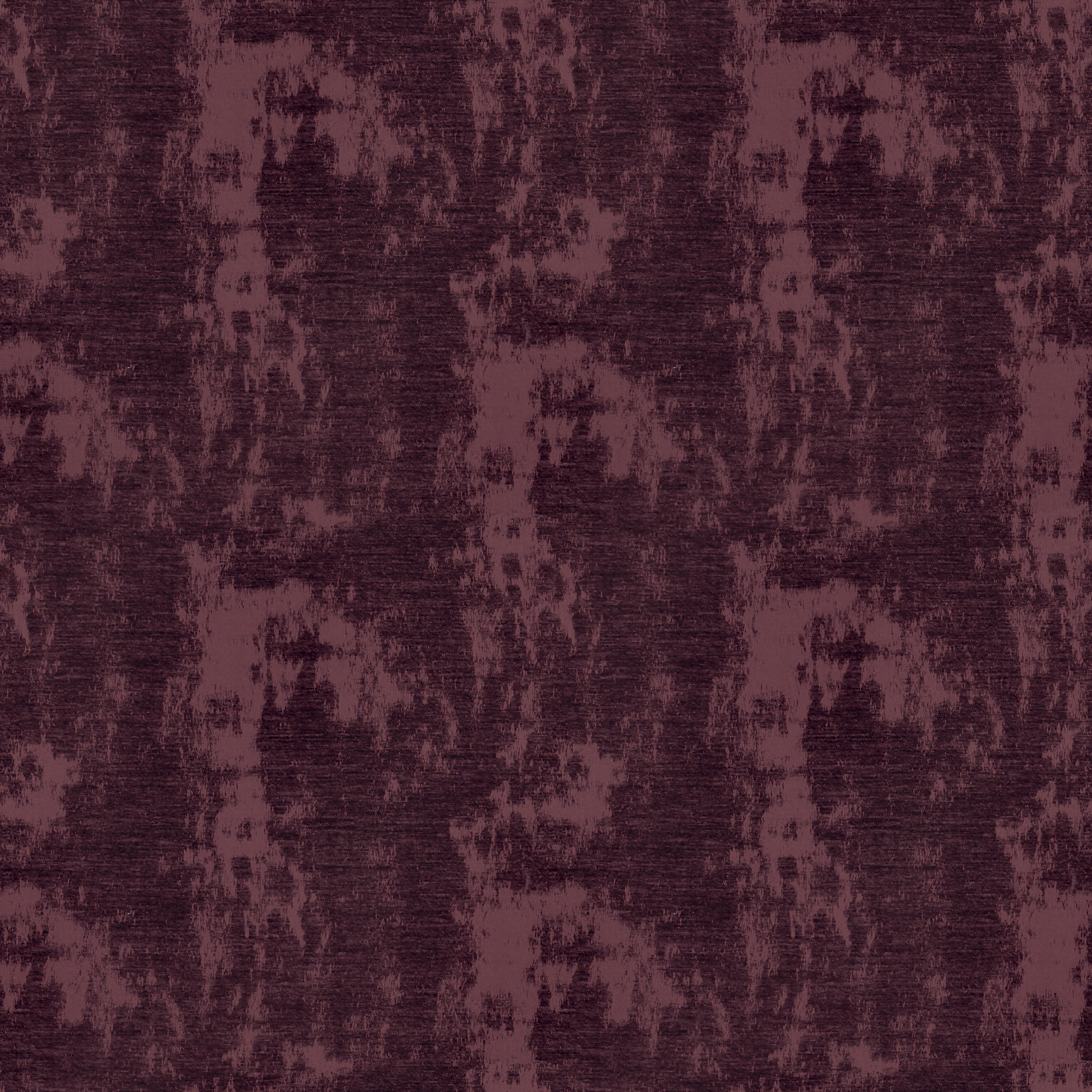 A seamless fabric texture with graphical purple chenille units arranged in a None pattern
