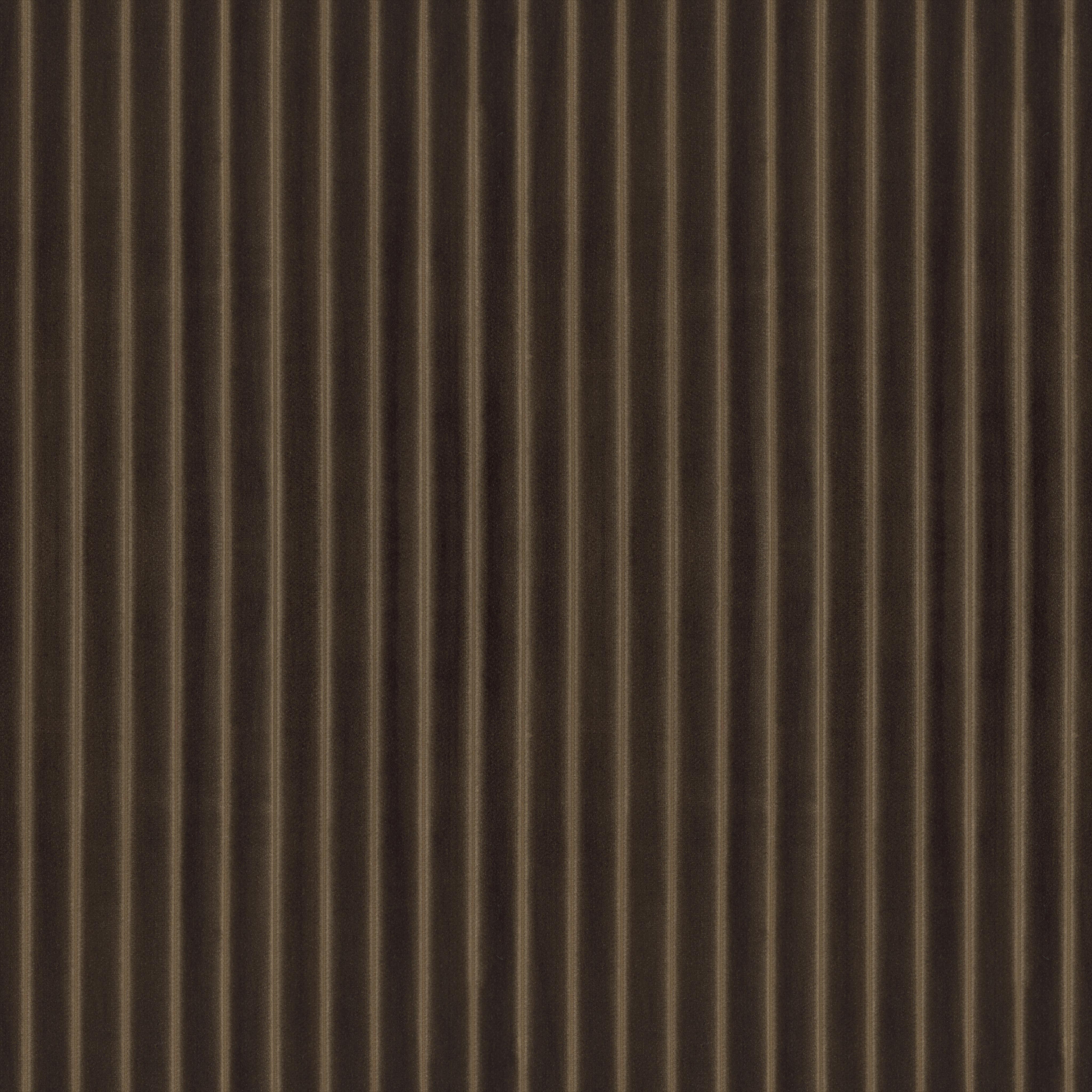 A seamless fabric texture with stripe brown velvet units arranged in a None pattern