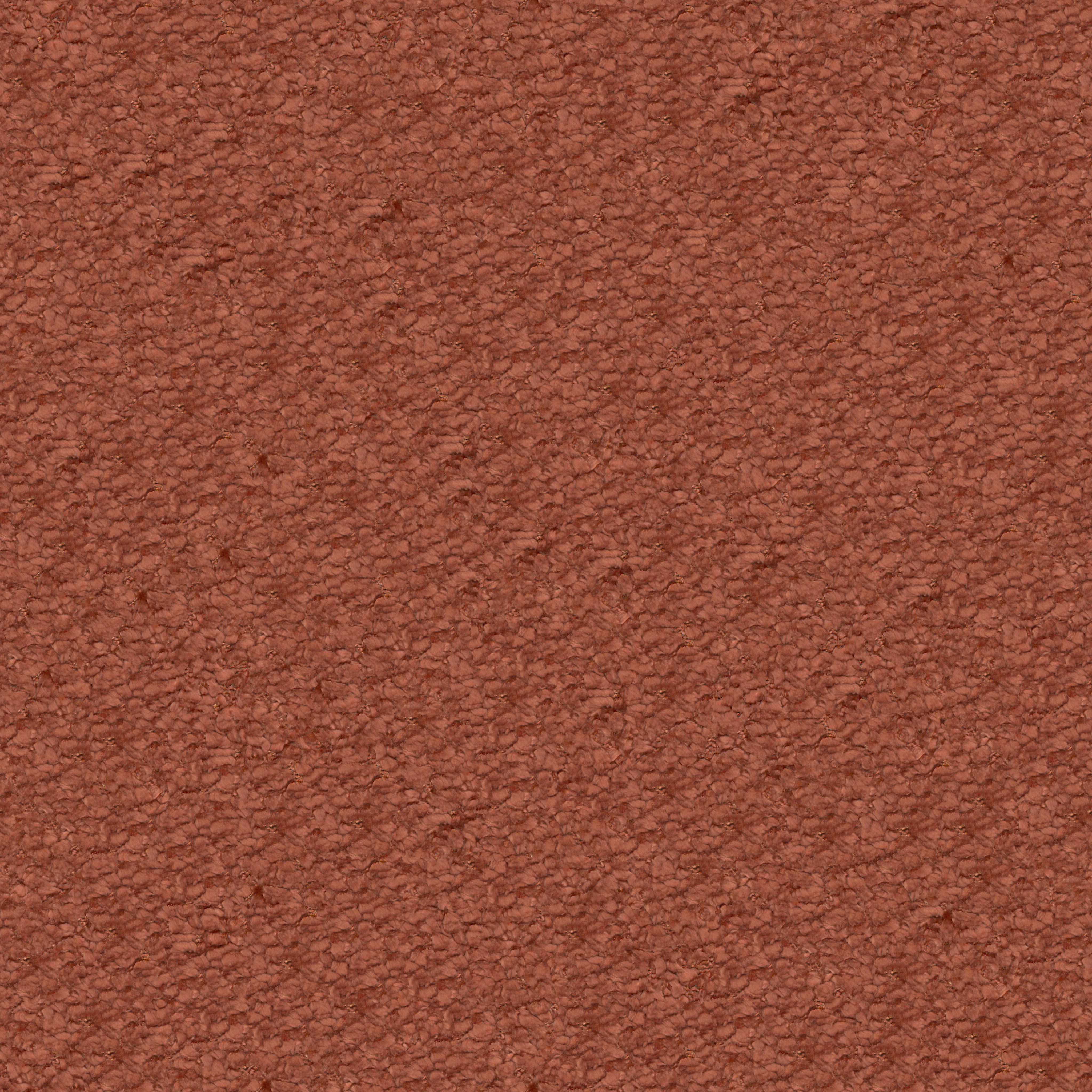 A seamless fabric texture with plain orange chenille units arranged in a None pattern