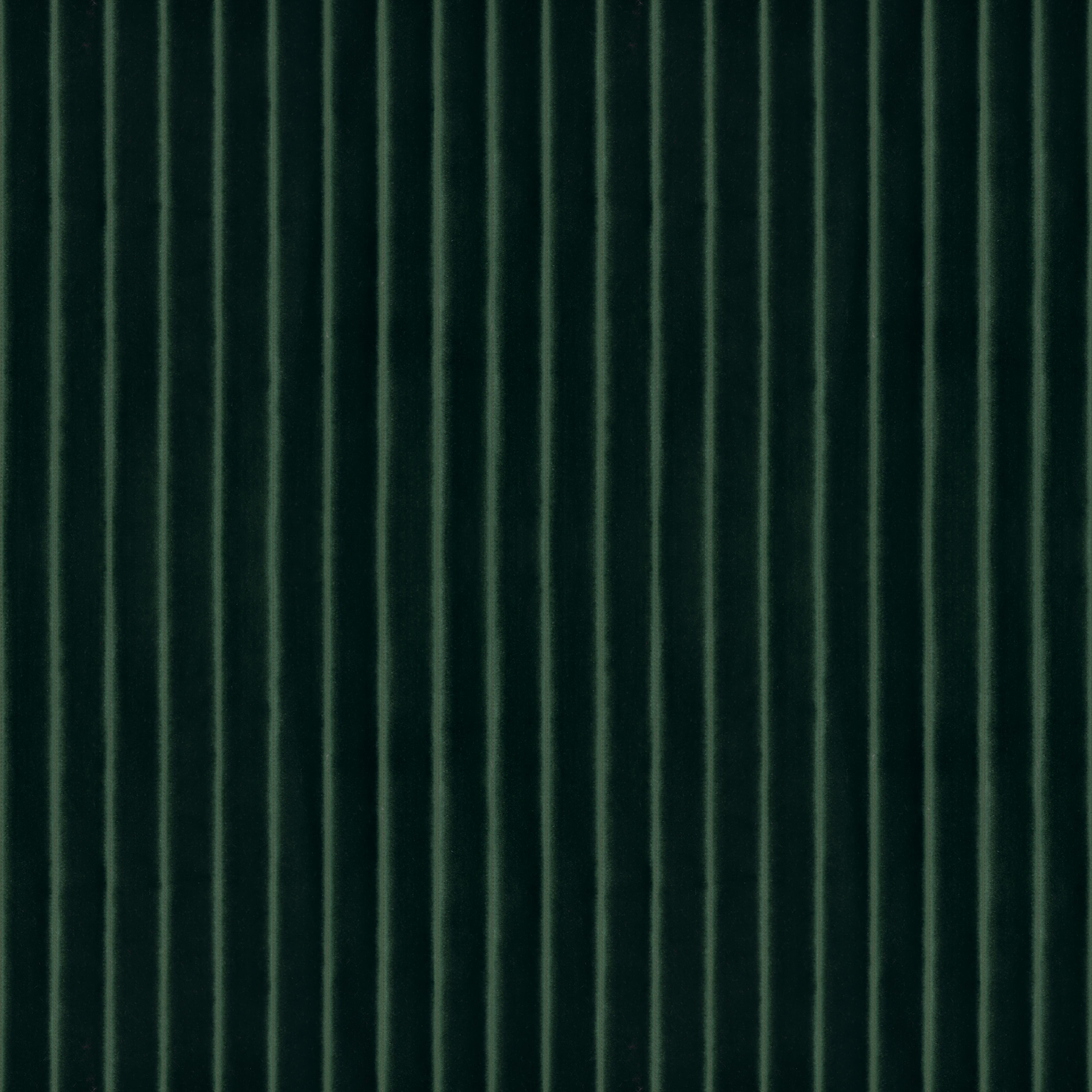 A seamless fabric texture with stripe green velvet units arranged in a None pattern