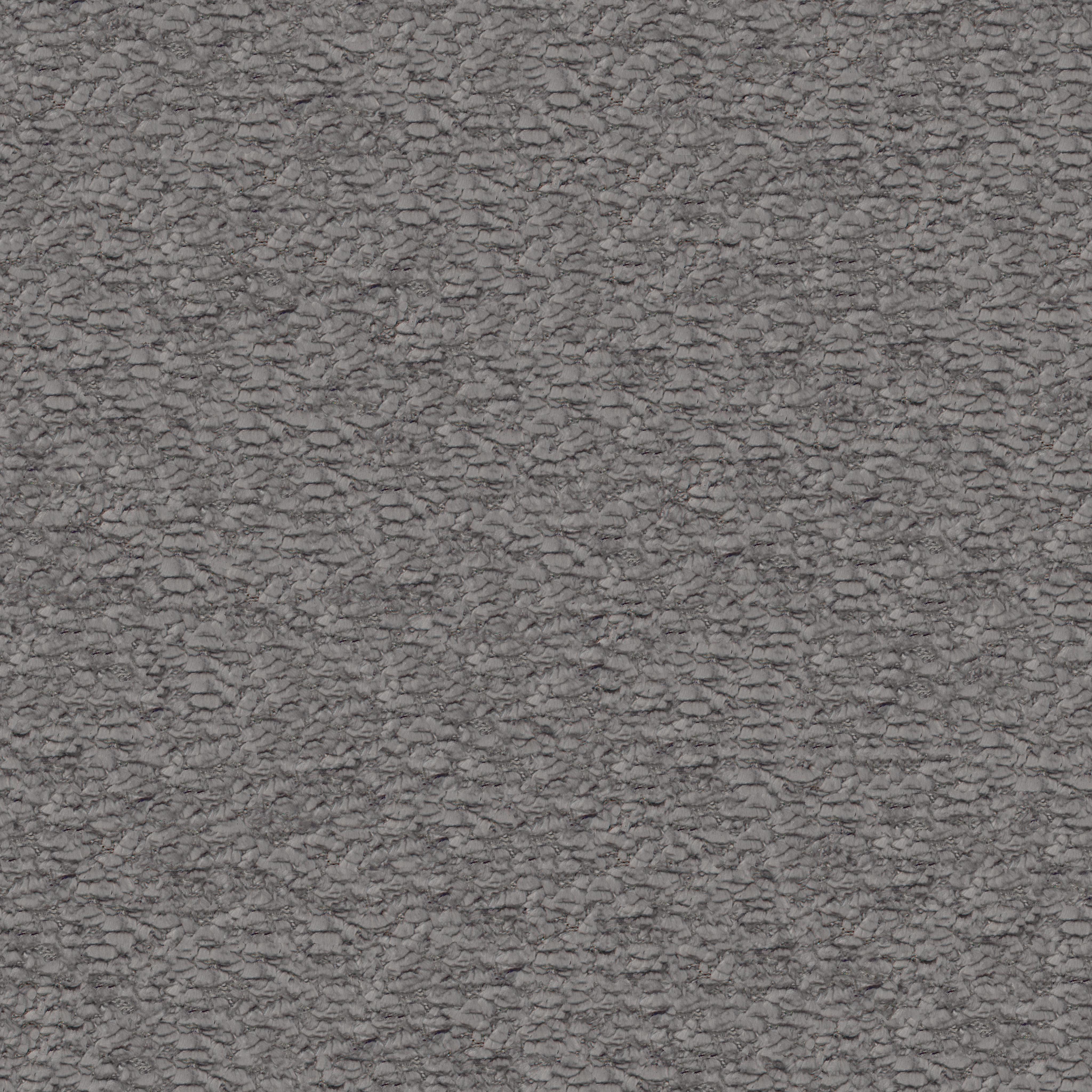 A seamless fabric texture with plain grey chenille units arranged in a None pattern