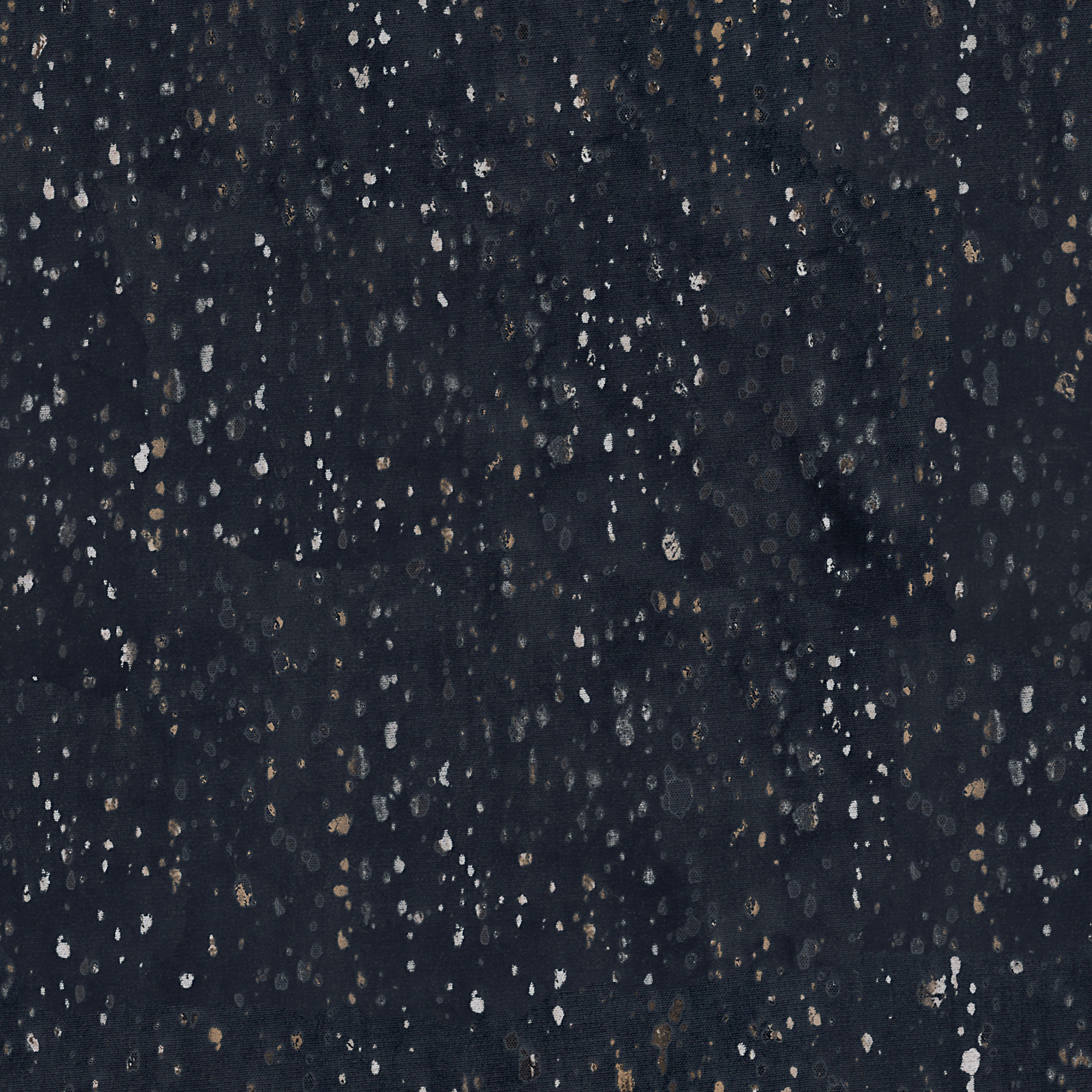 A seamless fabric texture with graphical black velvet units arranged in a None pattern