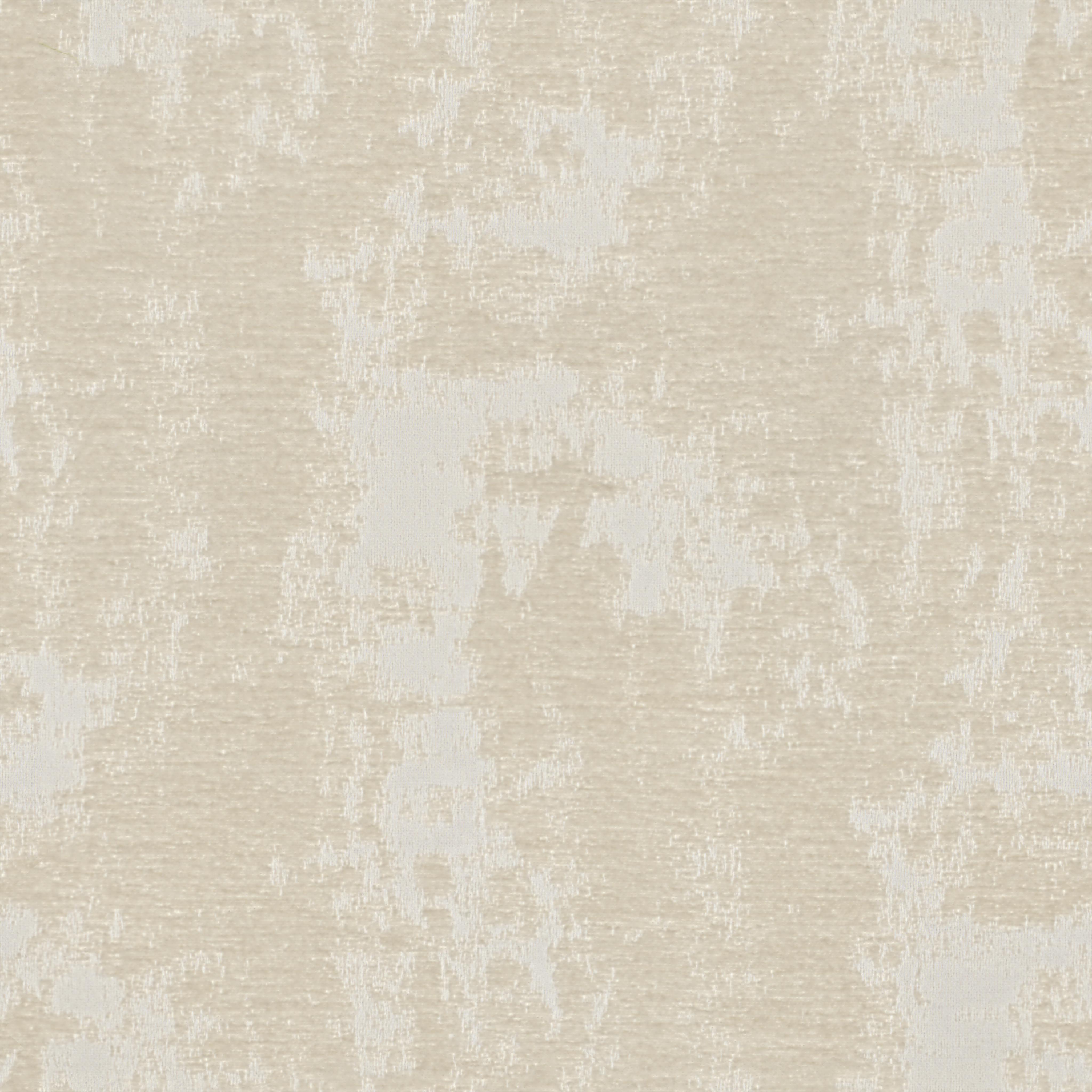 A seamless fabric texture with graphical white chenille units arranged in a None pattern