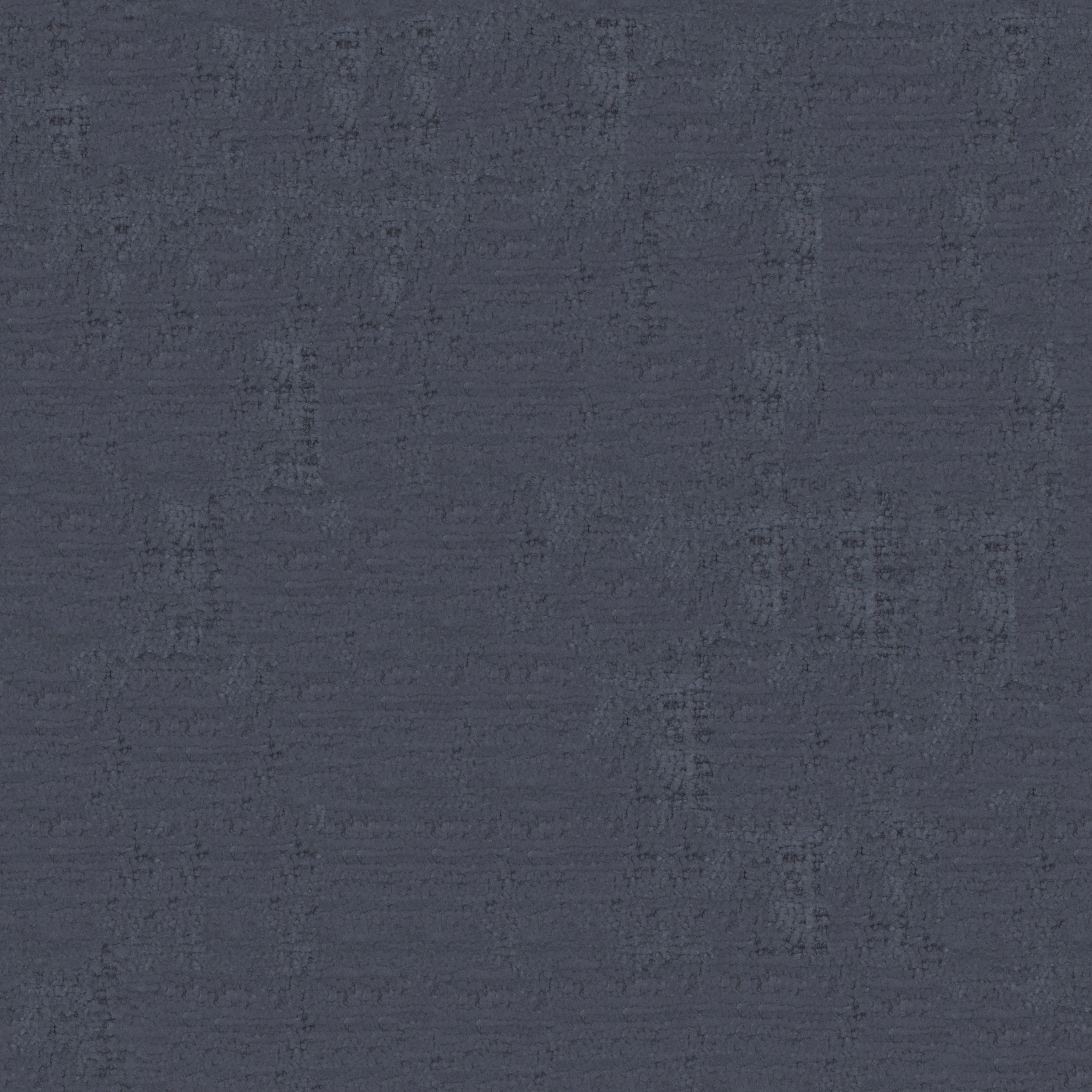 A seamless fabric texture with plain blue chenille units arranged in a None pattern