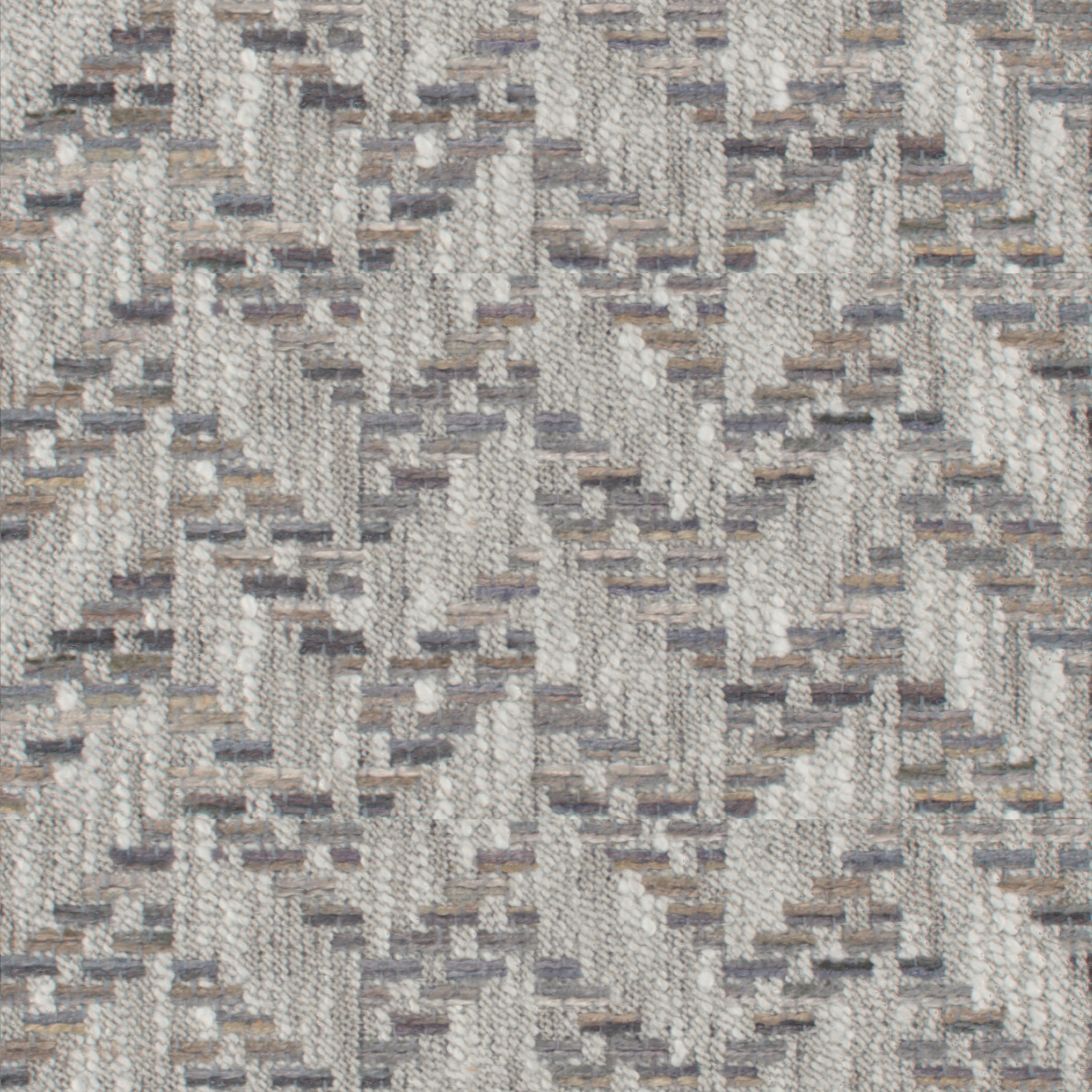 A seamless fabric texture with geometric natural jacquard units arranged in a None pattern