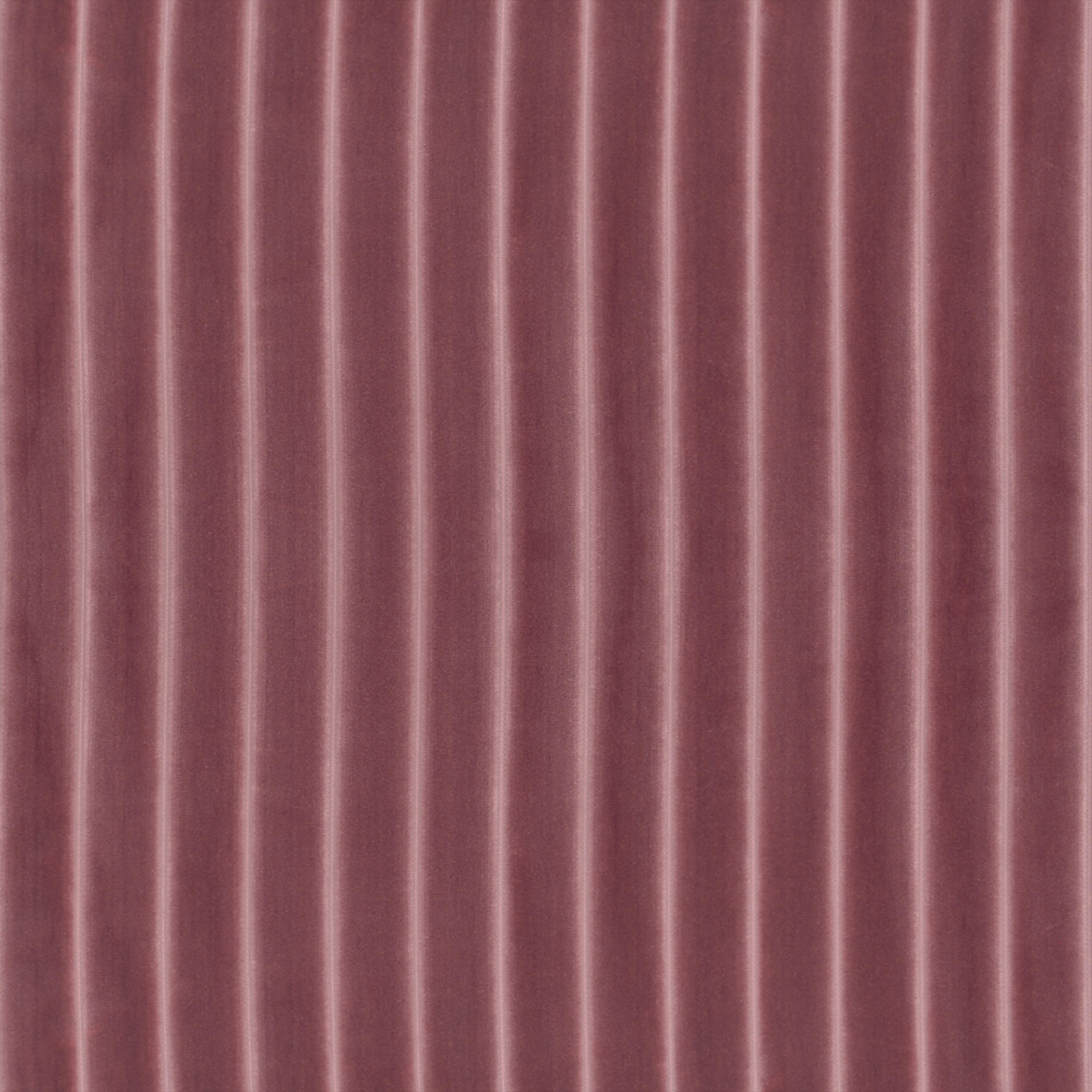 A seamless fabric texture with stripe pink velvet units arranged in a None pattern