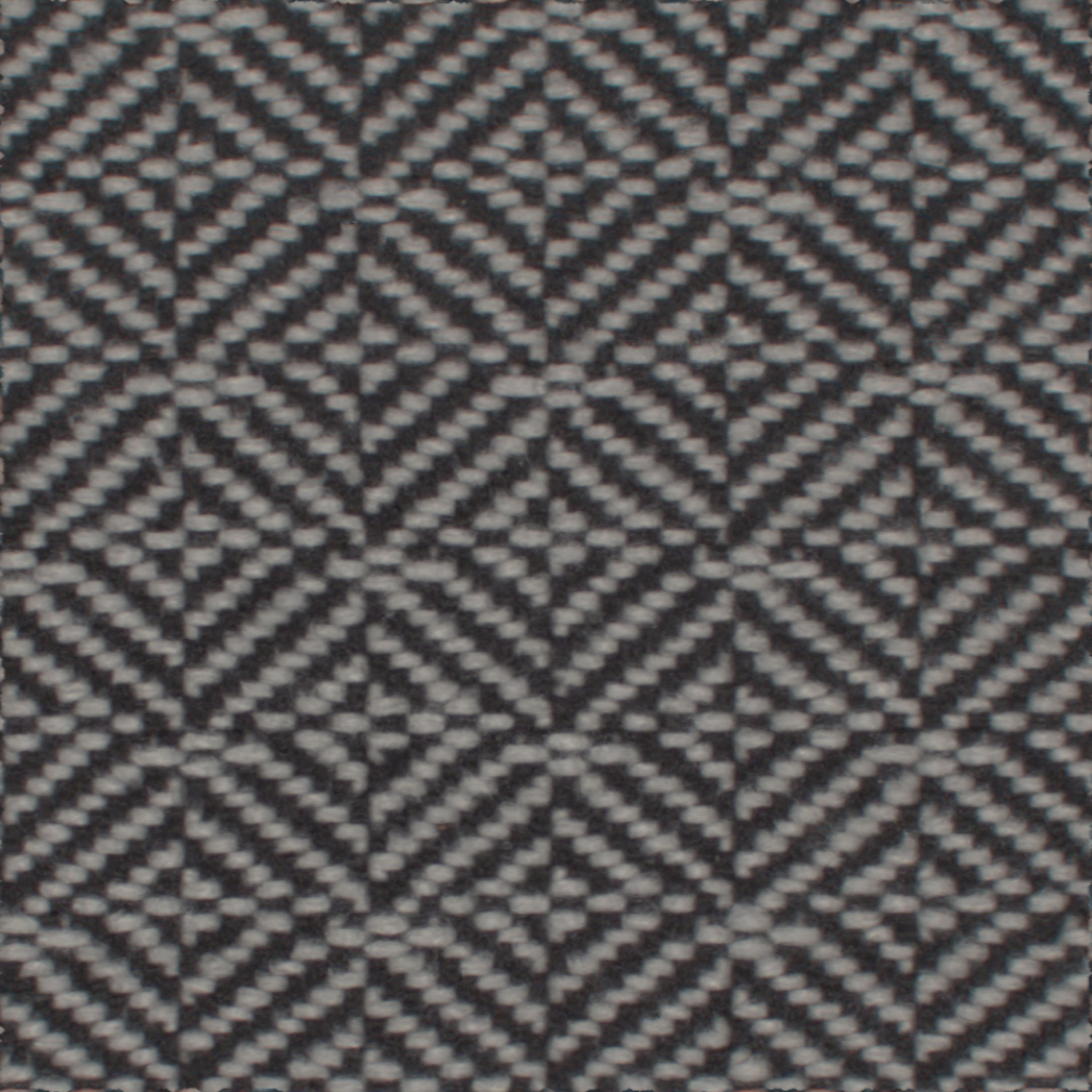 A seamless fabric texture with geometric grey jacquard units arranged in a None pattern