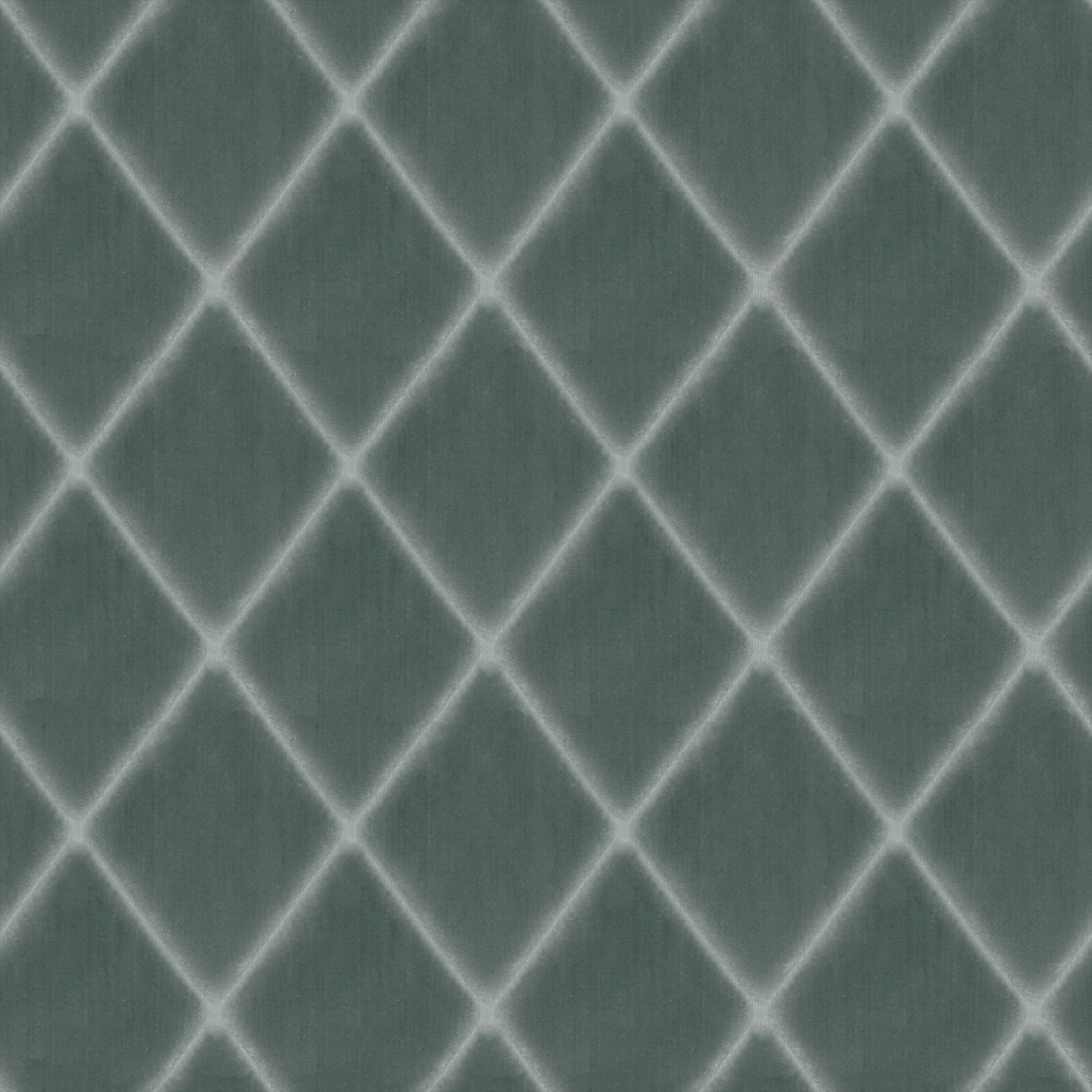 A seamless fabric texture with geometric duckegg velvet units arranged in a None pattern