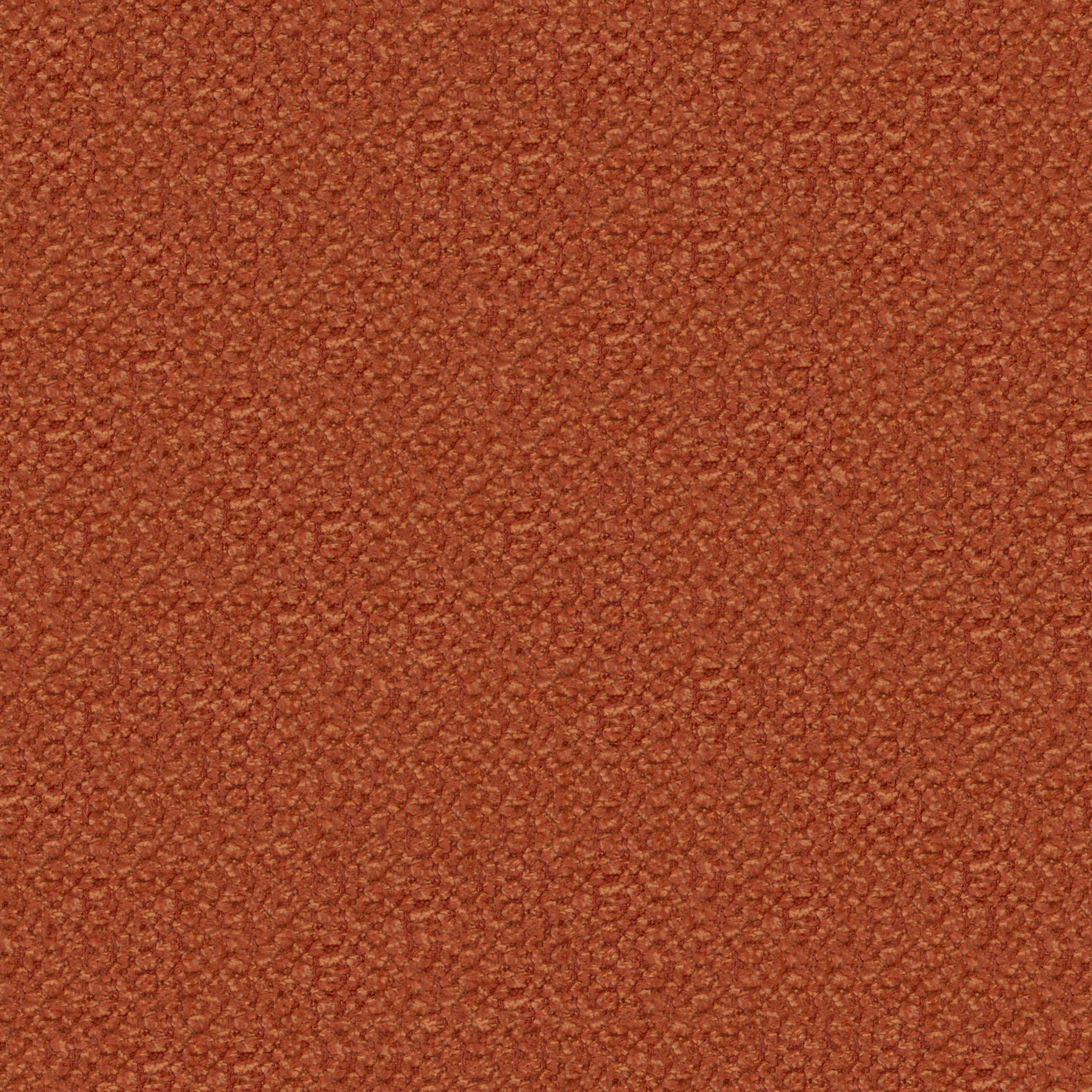 A seamless fabric texture with plain orange chenille units arranged in a None pattern