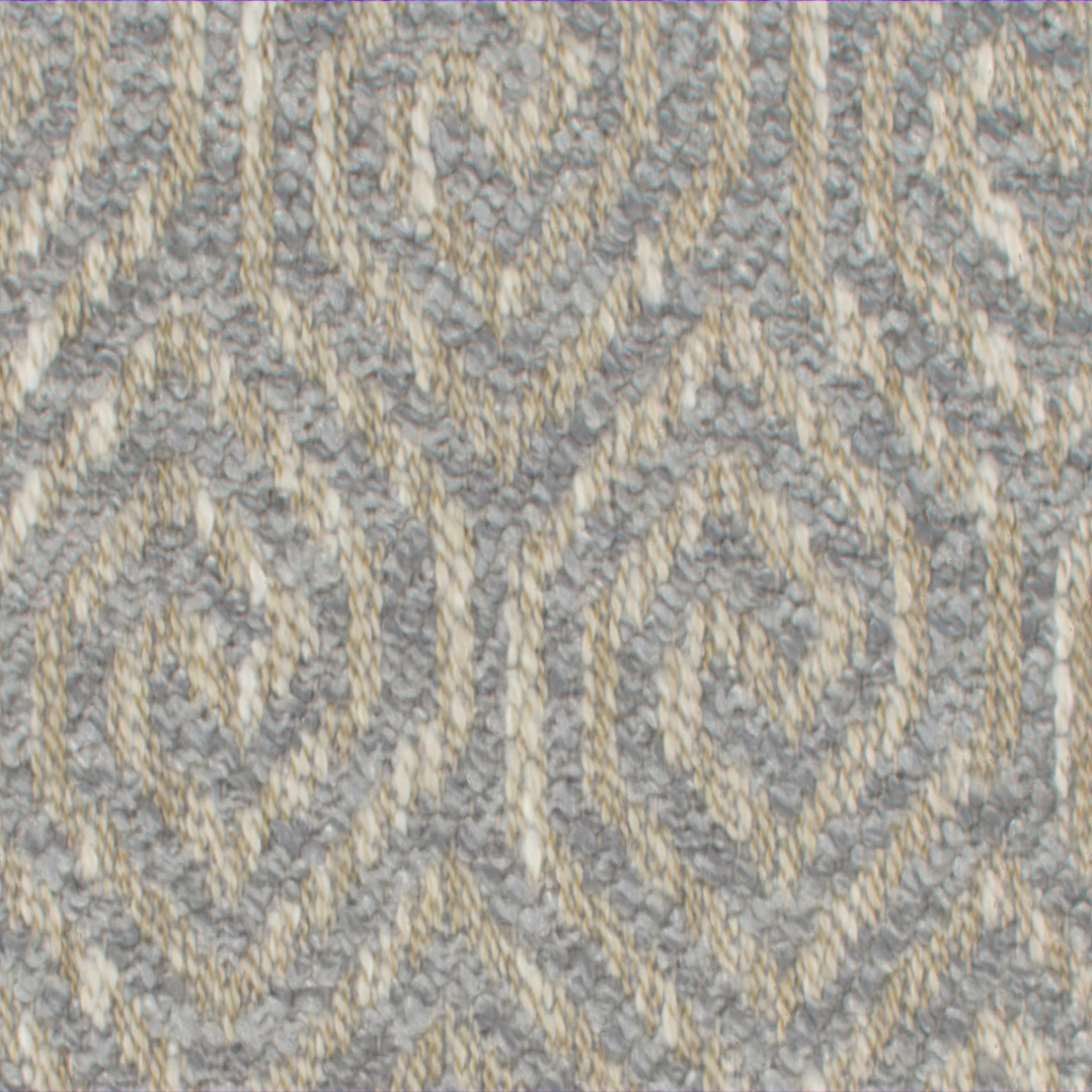 A seamless fabric texture with geometric natural jacquard units arranged in a None pattern