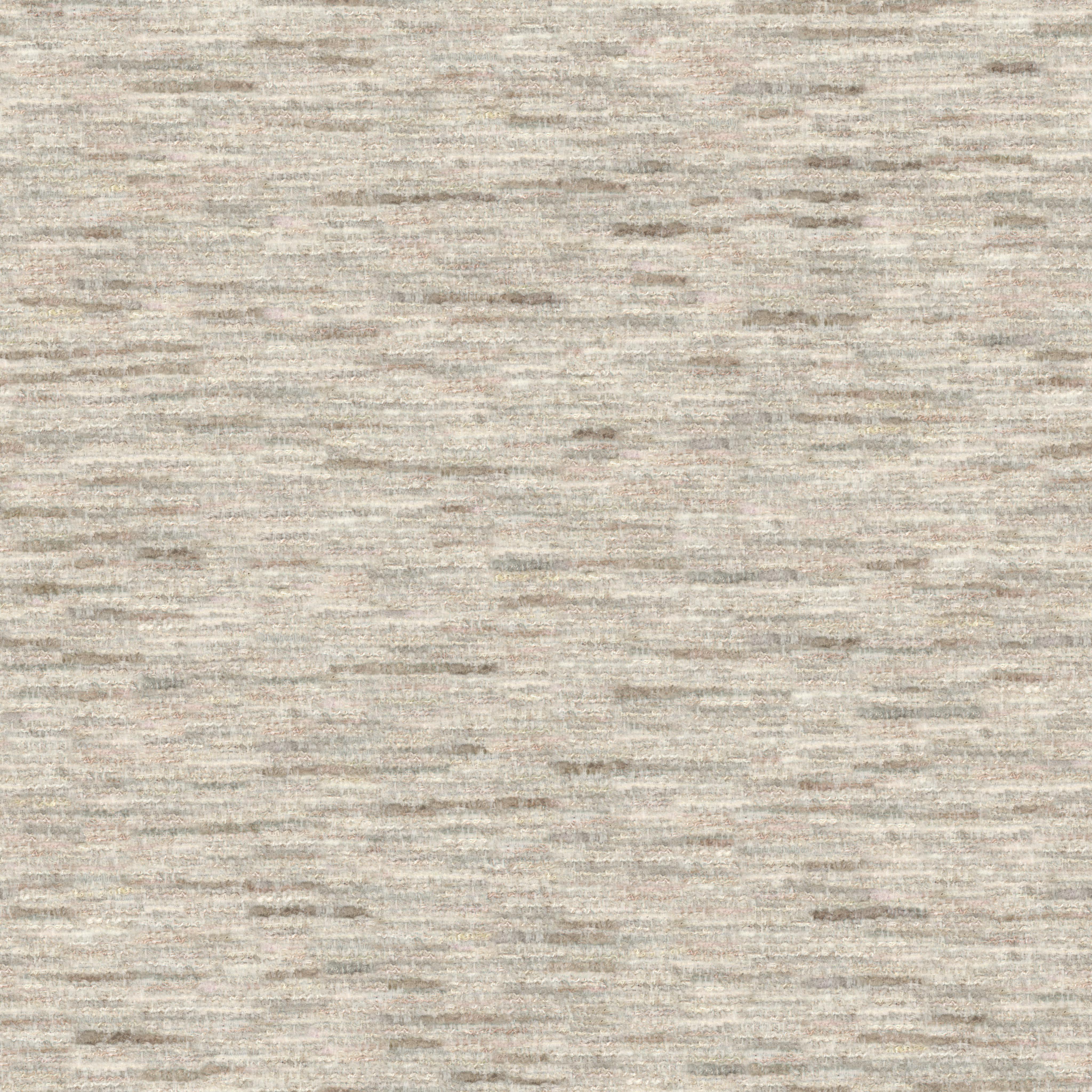 A seamless fabric texture with plain natural chenille units arranged in a None pattern