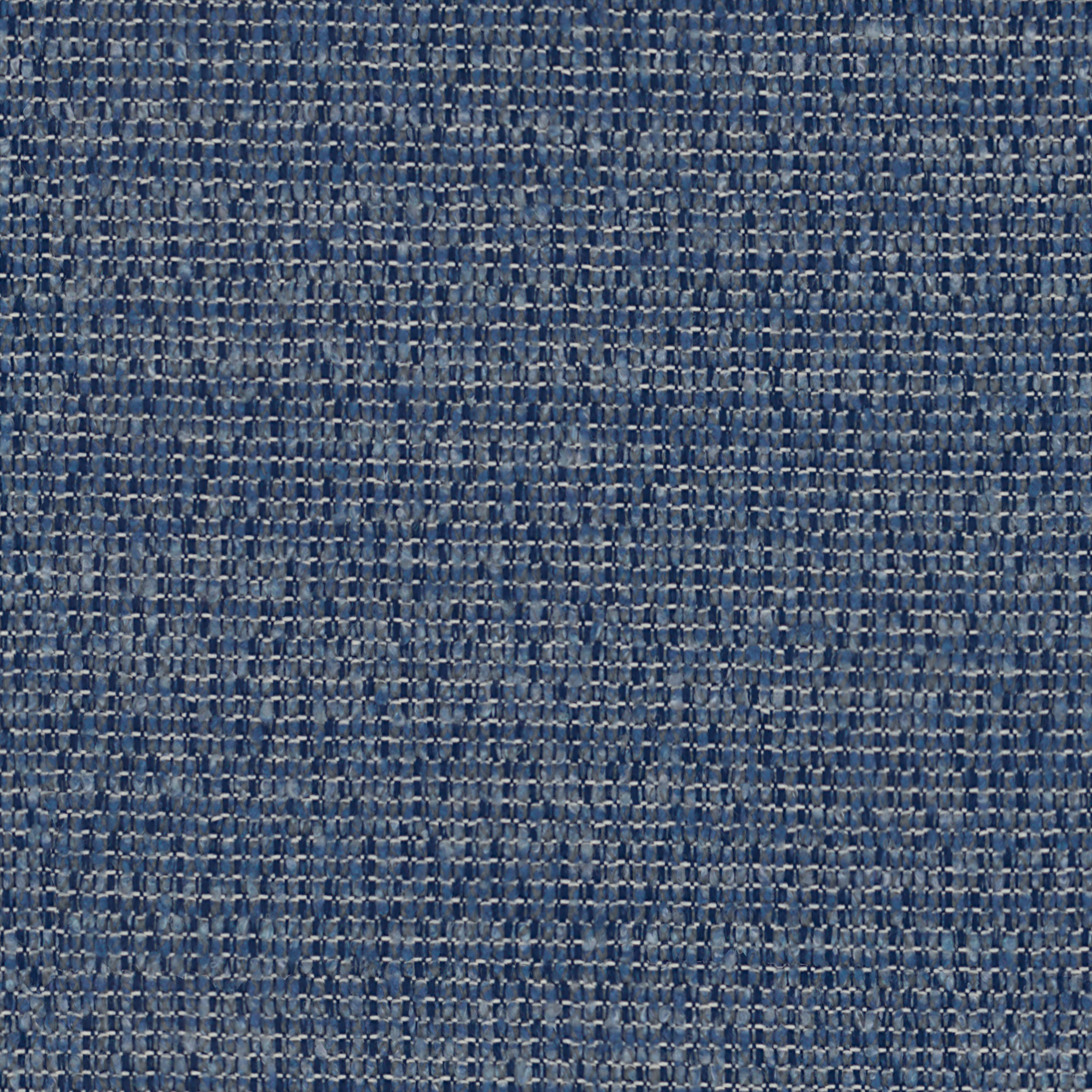 A seamless fabric texture with plain blue texture units arranged in a None pattern