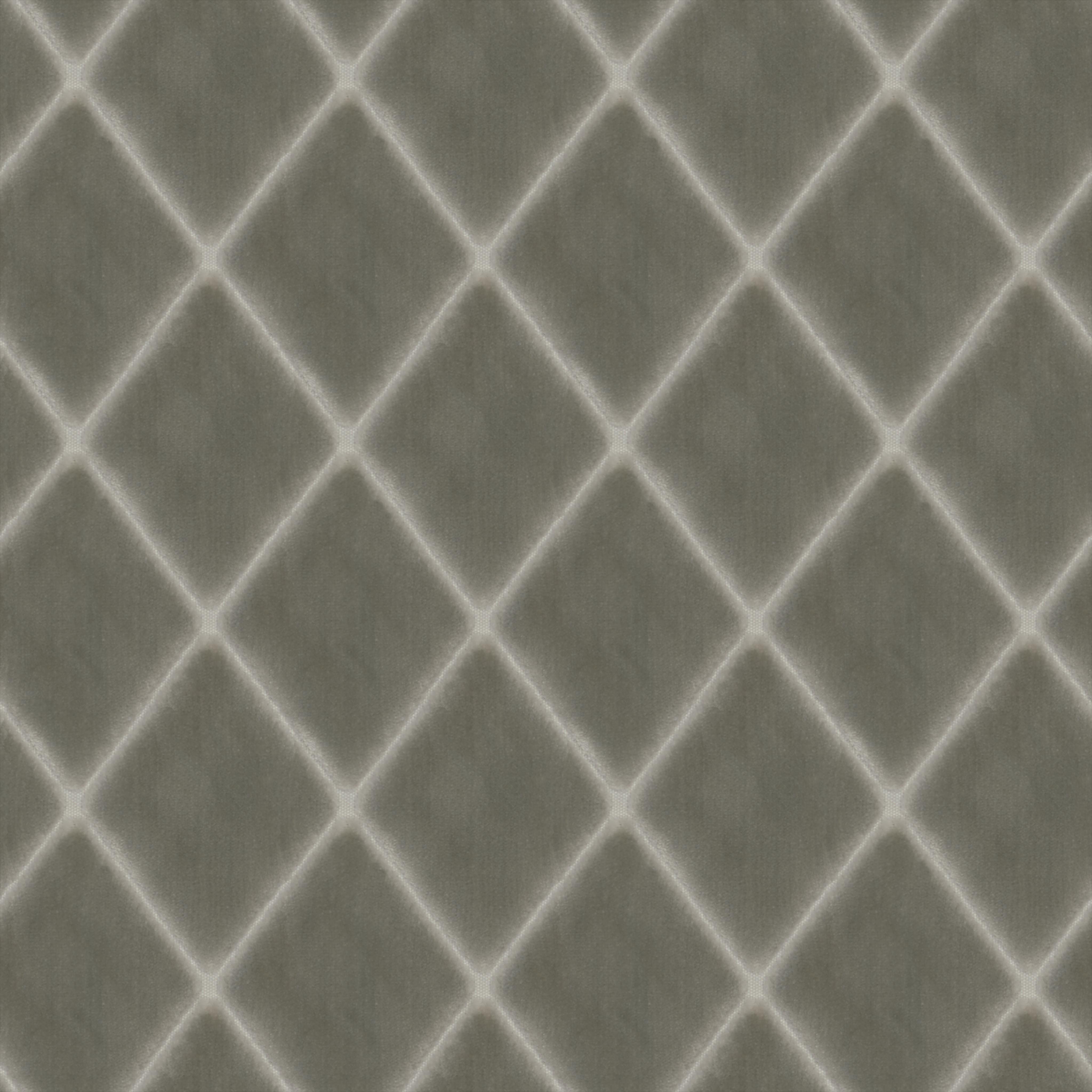 A seamless fabric texture with geometric grey velvet units arranged in a None pattern