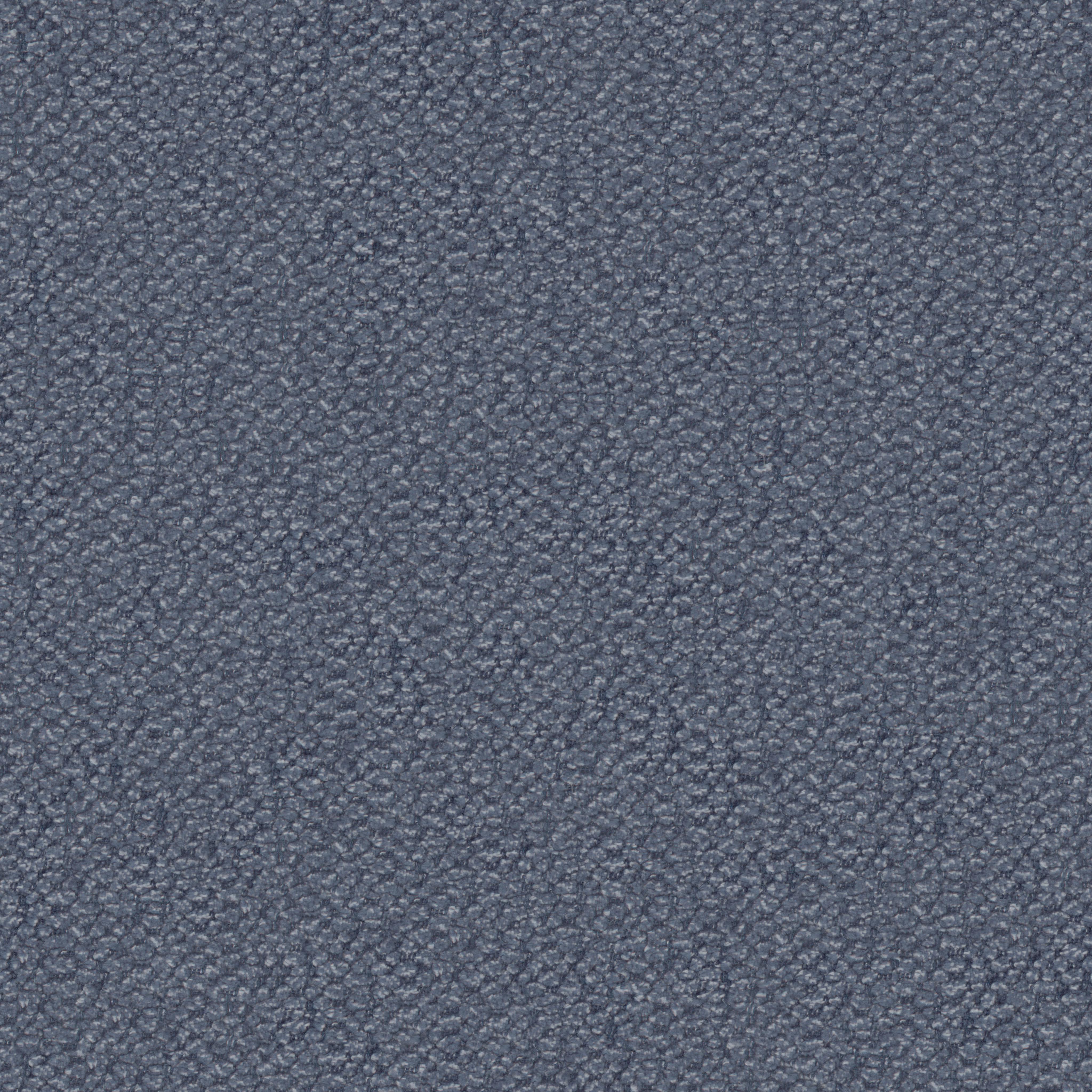 A seamless fabric texture with plain blue chenille units arranged in a None pattern