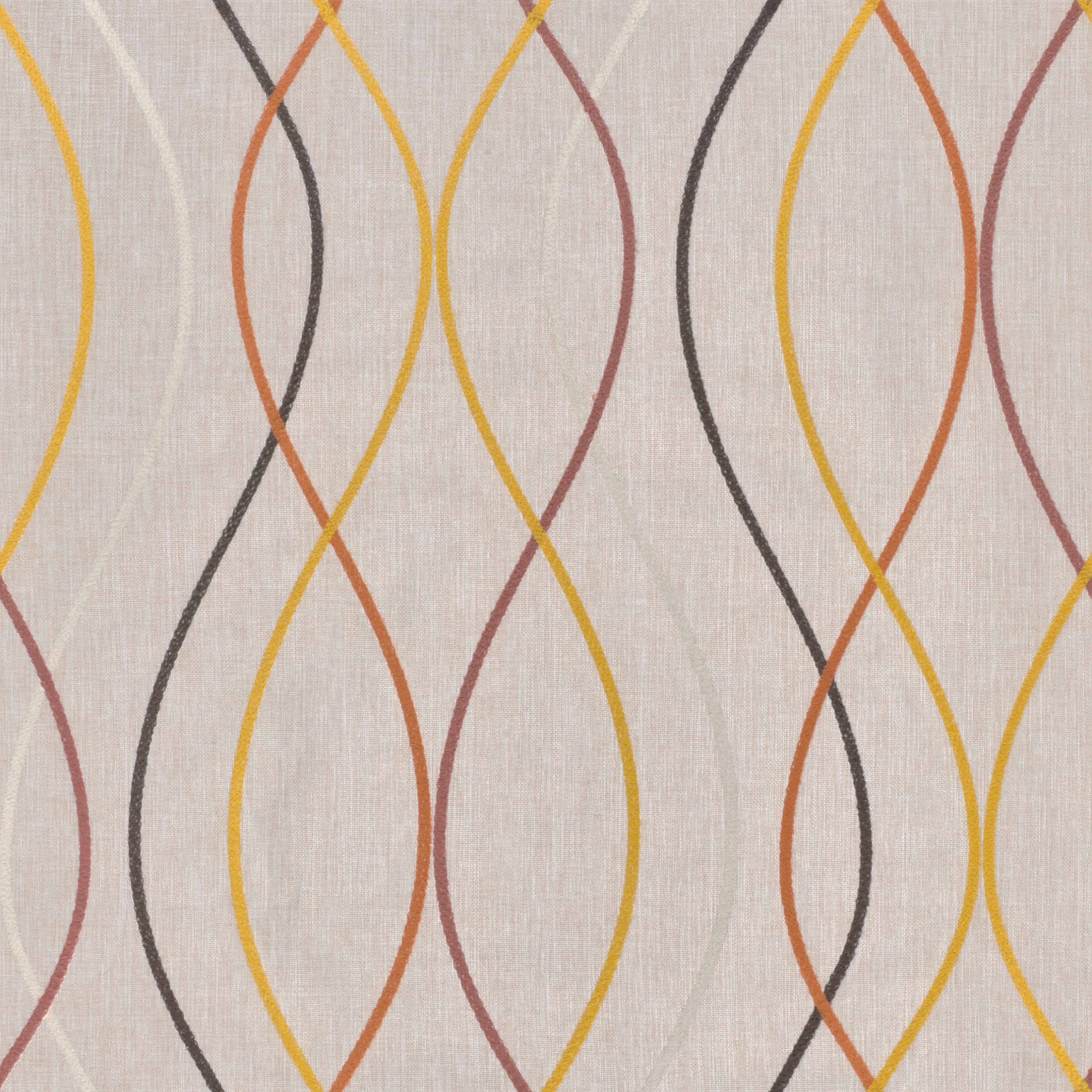 A seamless fabric texture with graphical natural embroidery units arranged in a None pattern