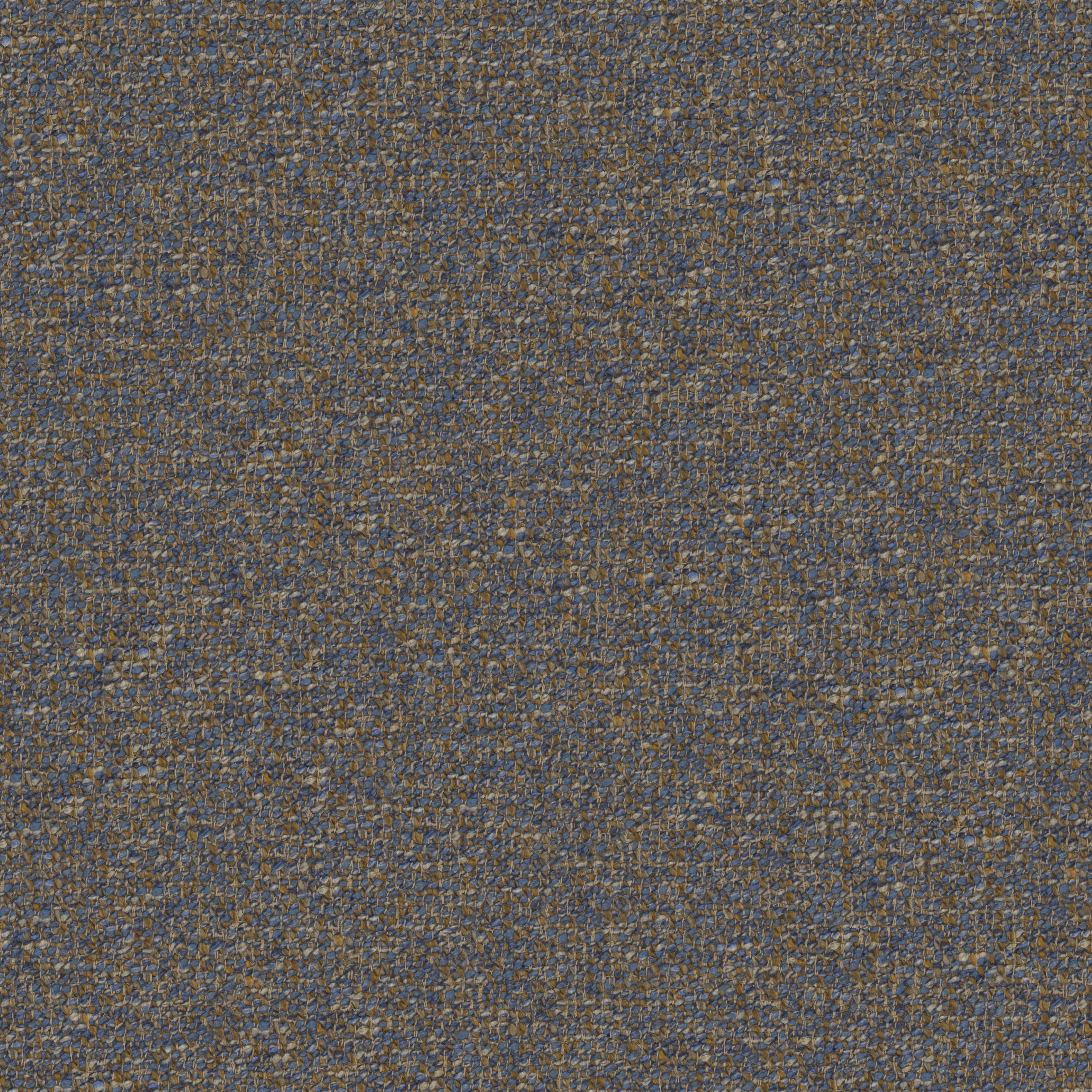A seamless fabric texture with plain blue texture units arranged in a None pattern