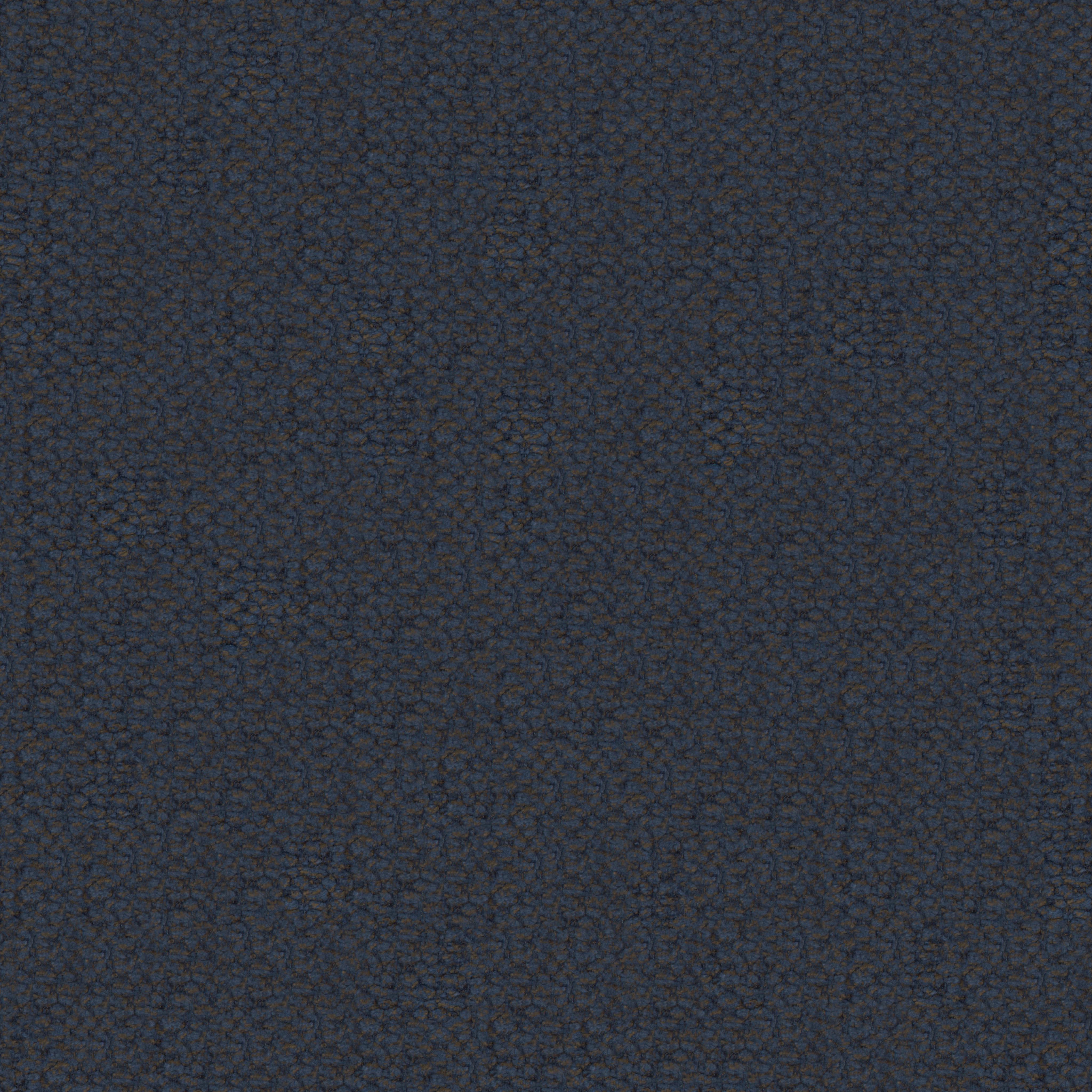 A seamless fabric texture with plain blue chenille units arranged in a None pattern