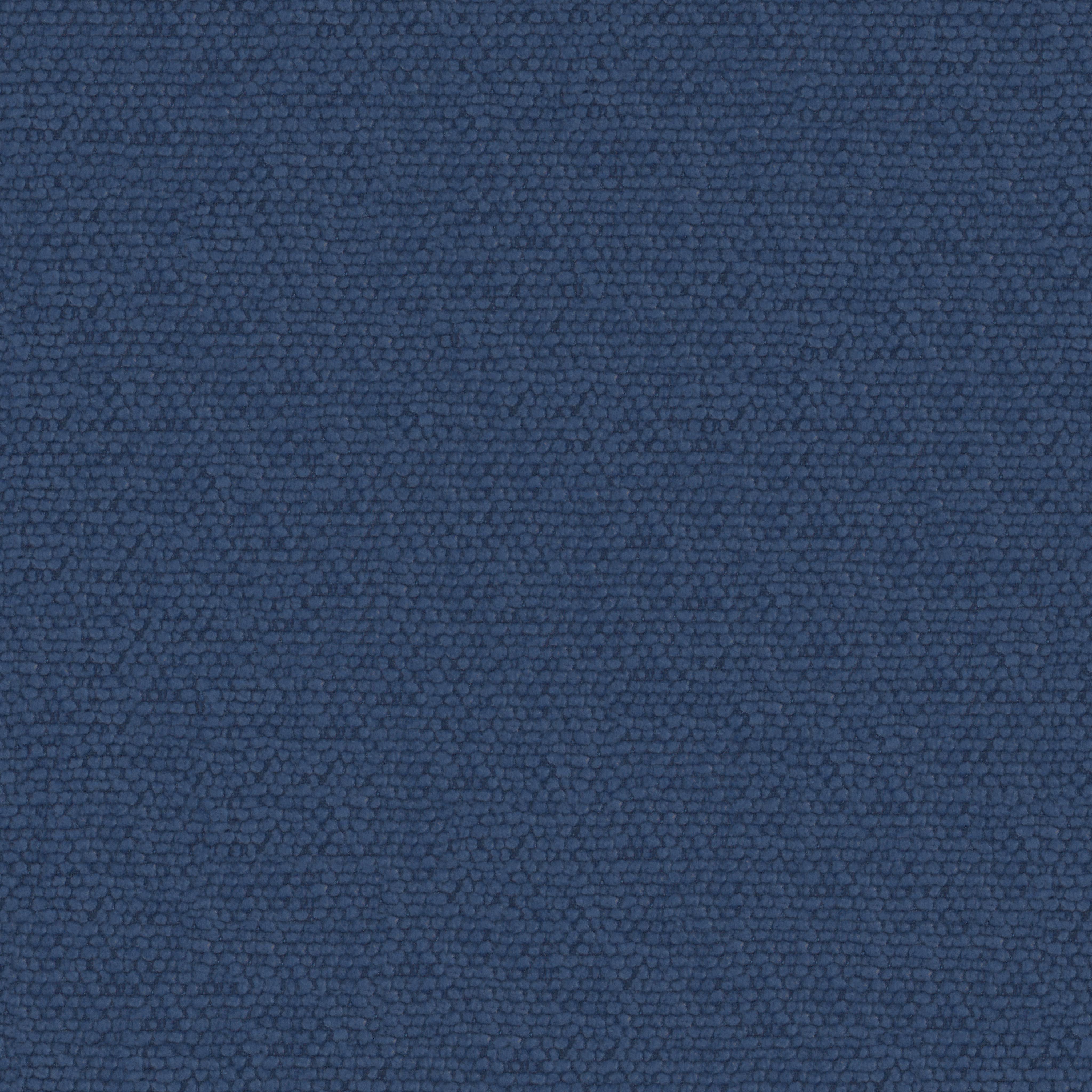 A seamless fabric texture with plain blue texture units arranged in a None pattern