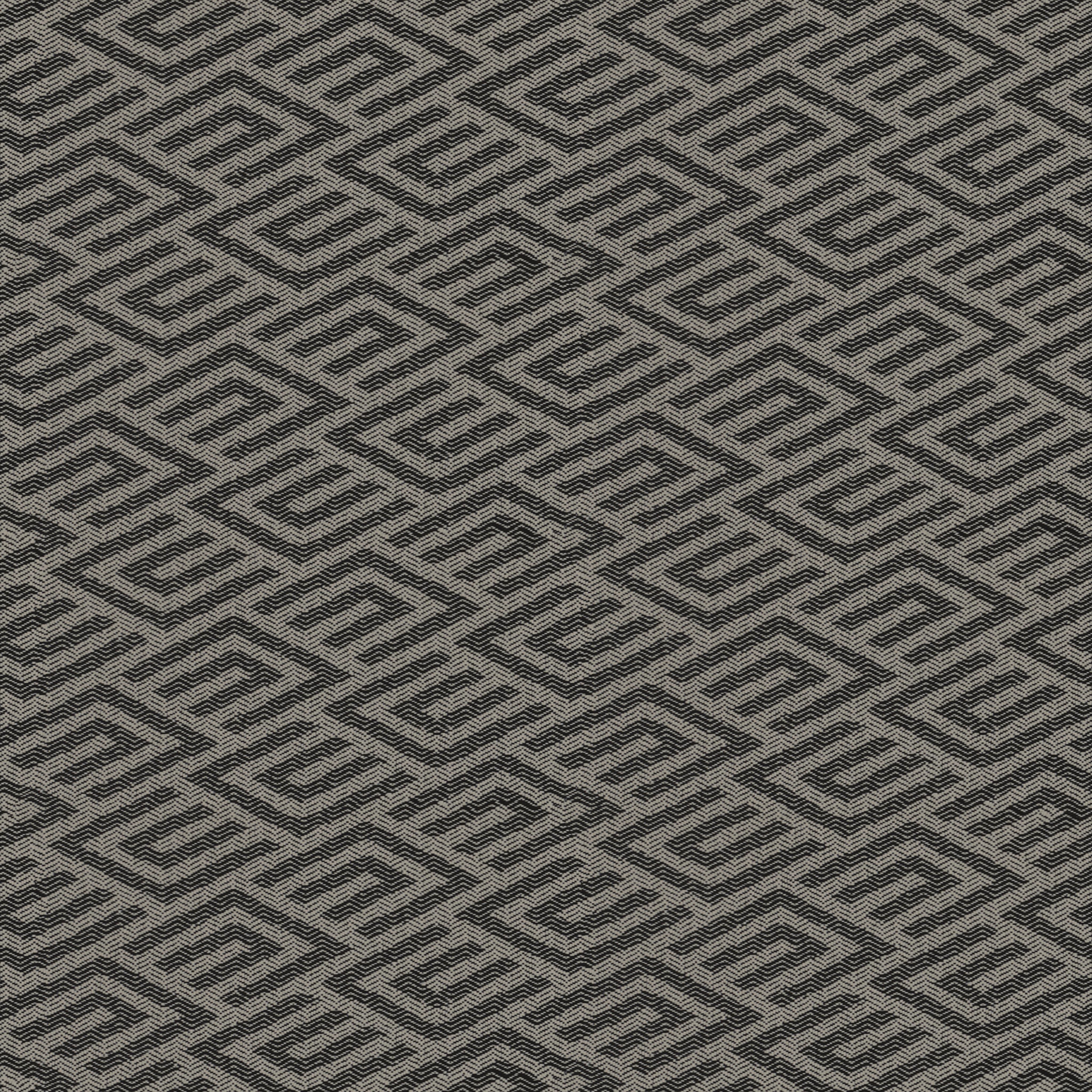 A seamless fabric texture with geometric natural jacquard units arranged in a None pattern