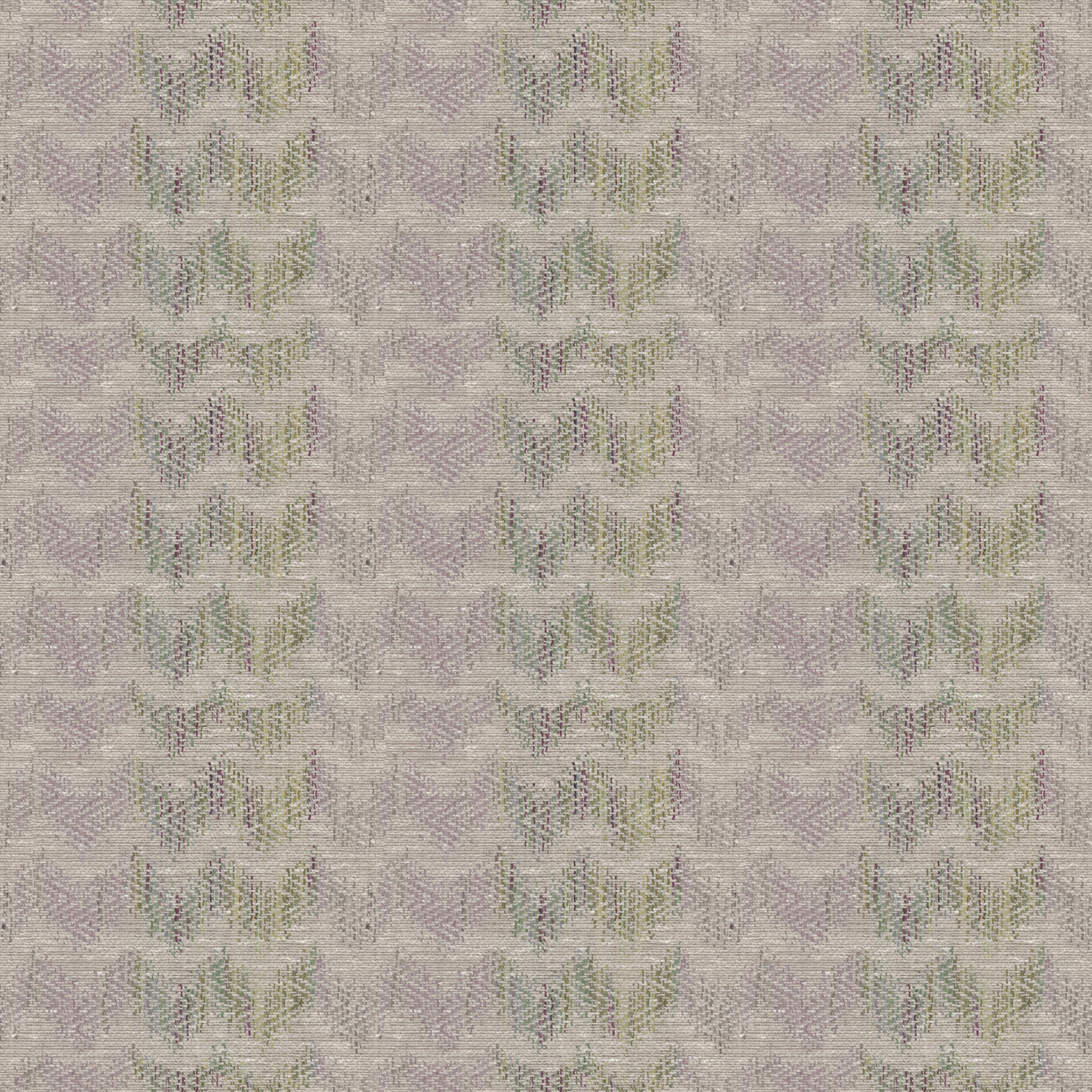 A seamless fabric texture with geometric green texture units arranged in a None pattern