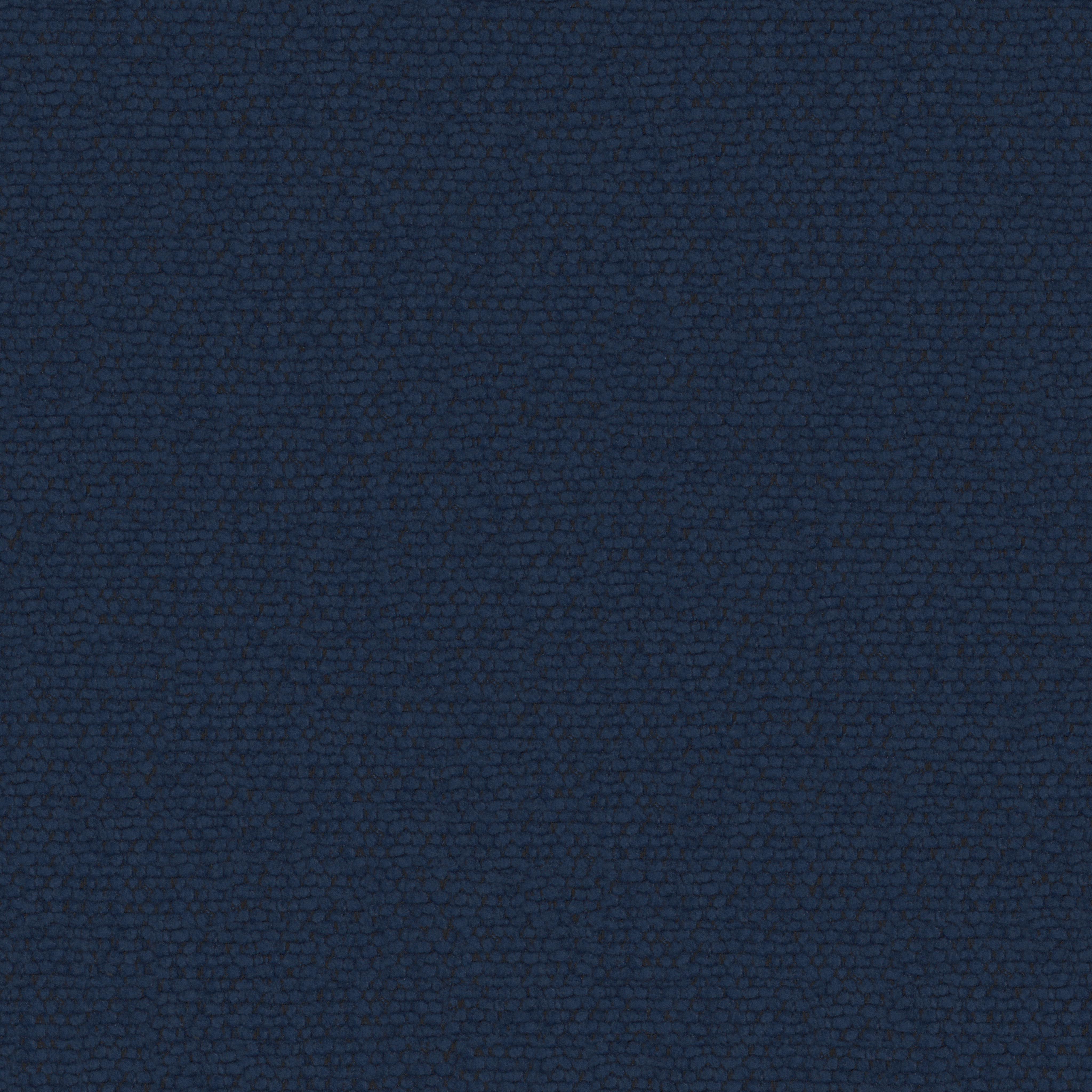 A seamless fabric texture with plain blue texture units arranged in a None pattern