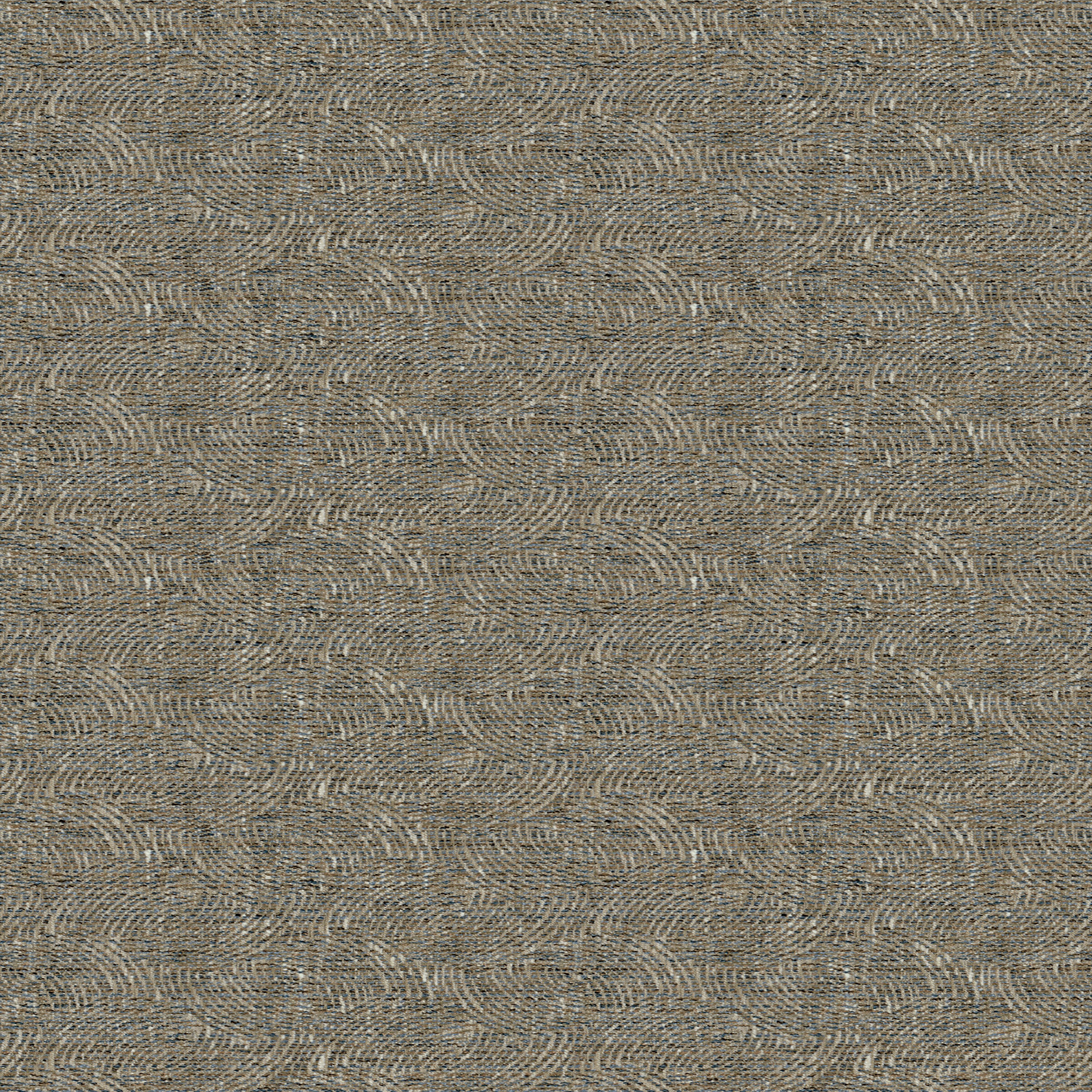 A seamless fabric texture with graphical blue jacquard units arranged in a None pattern