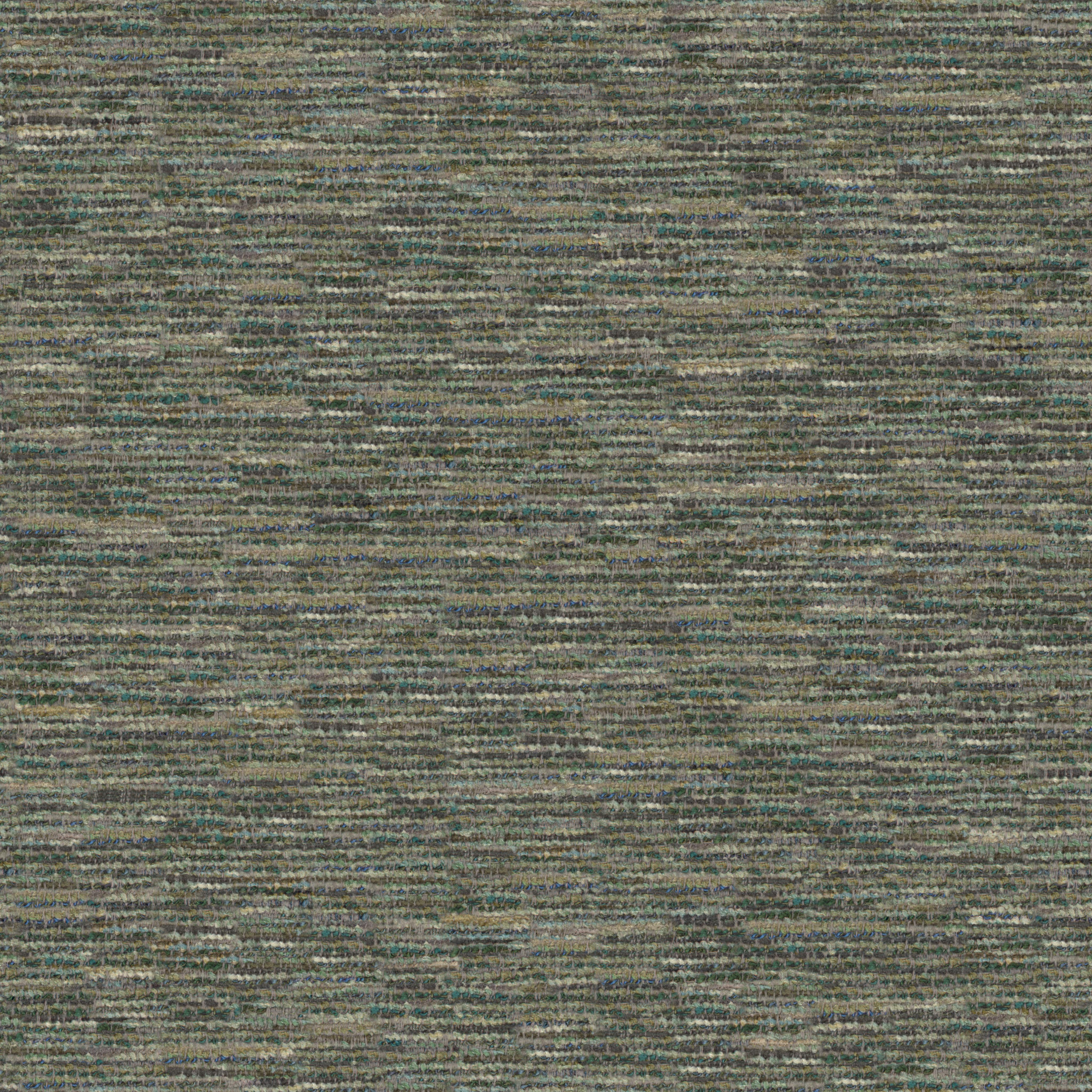 A seamless fabric texture with plain green chenille units arranged in a None pattern