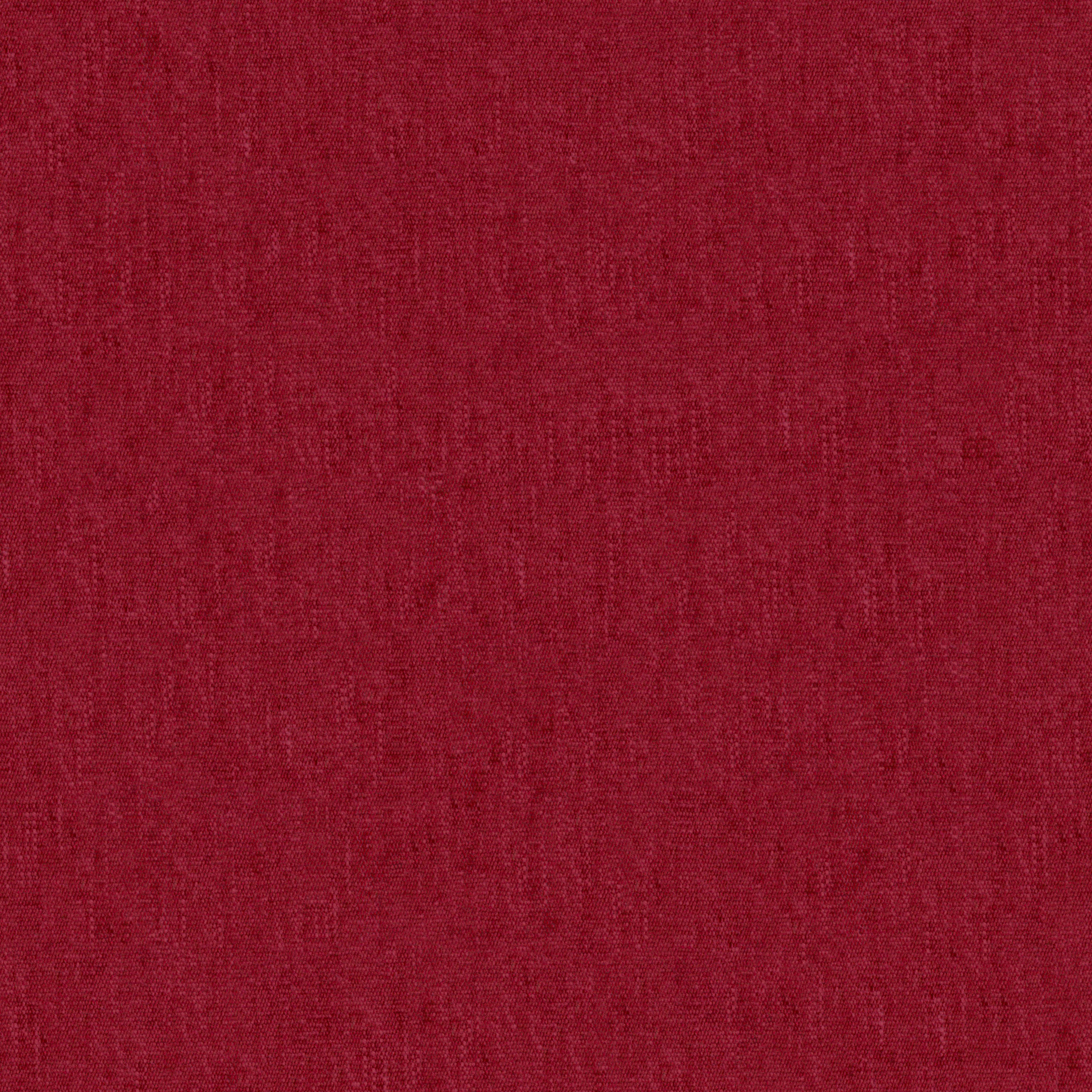 A seamless fabric texture with plain red chenille units arranged in a None pattern
