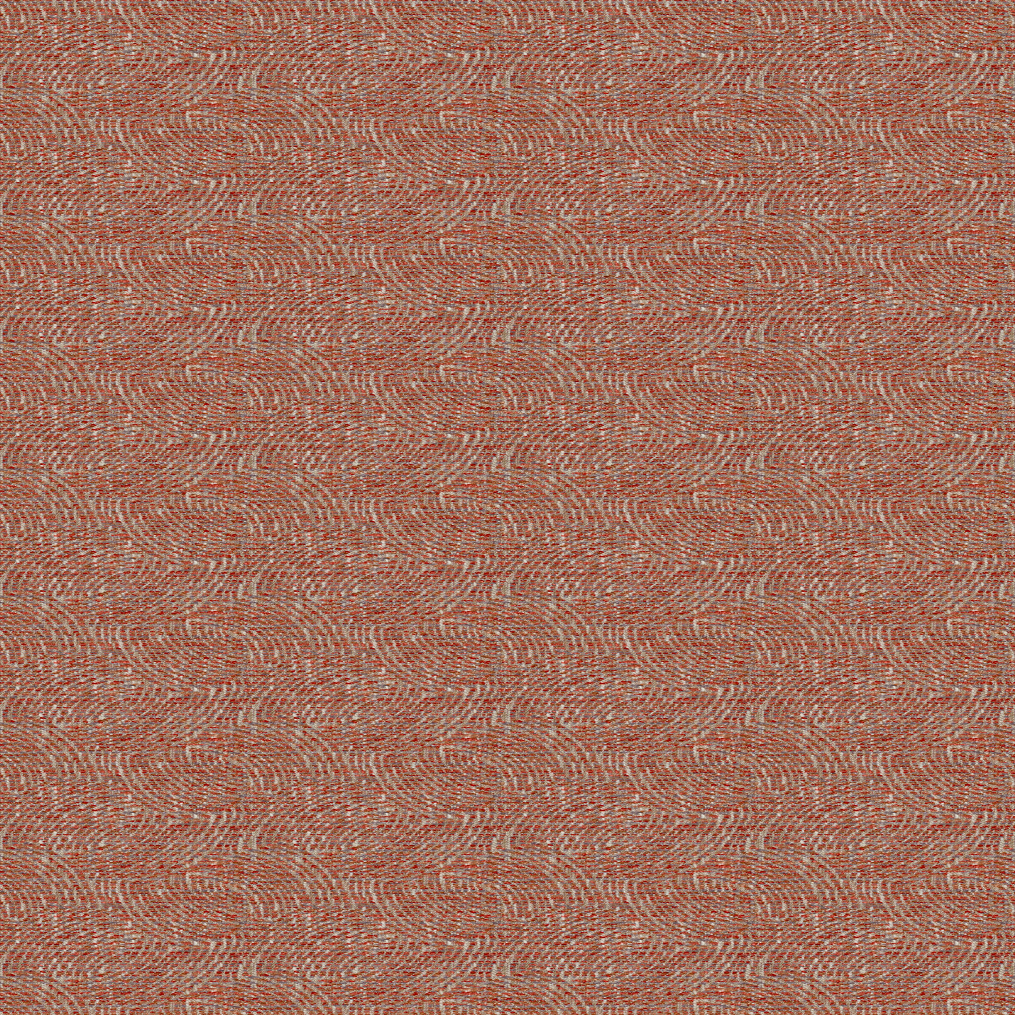 A seamless fabric texture with graphical red jacquard units arranged in a None pattern