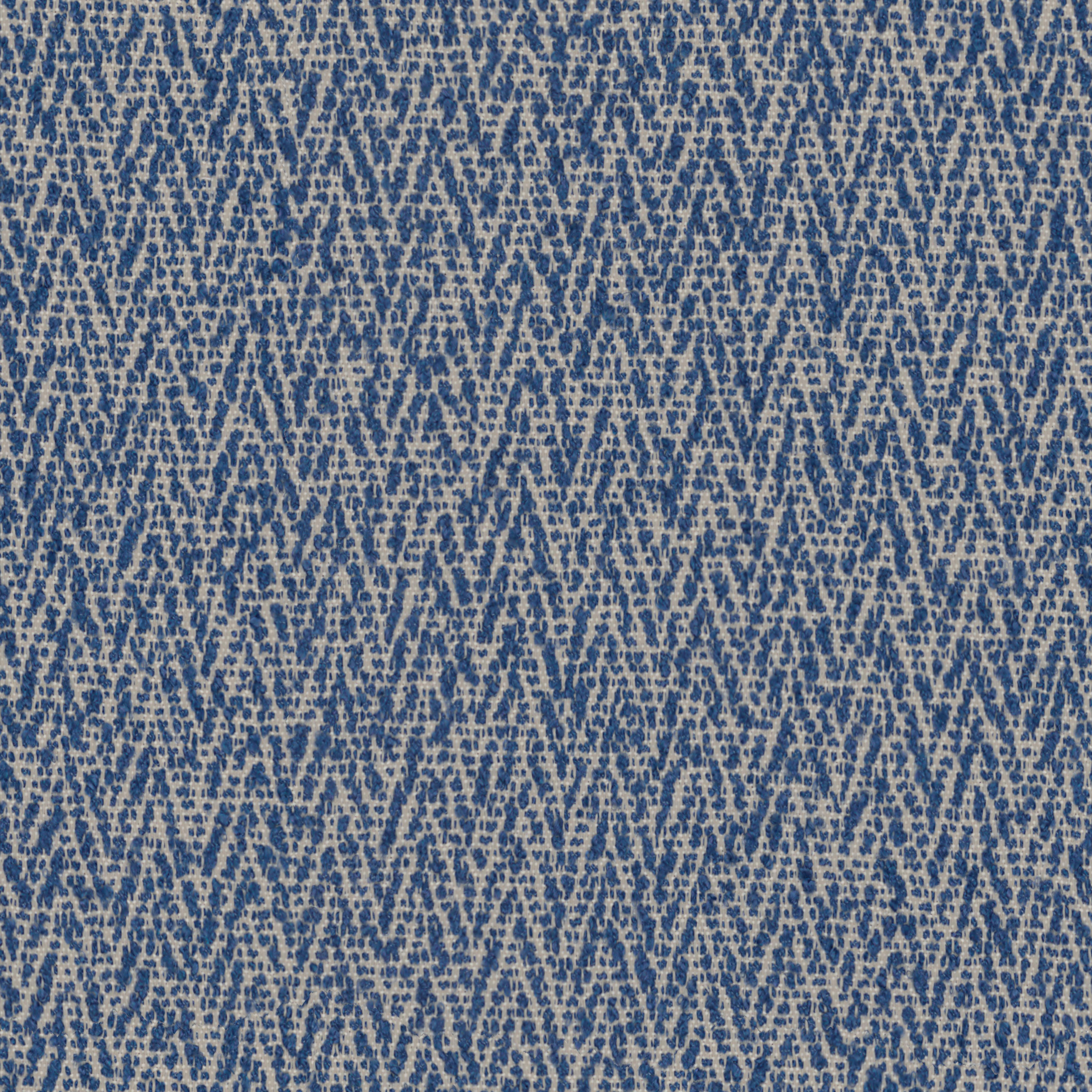 A seamless fabric texture with plain blue texture units arranged in a None pattern