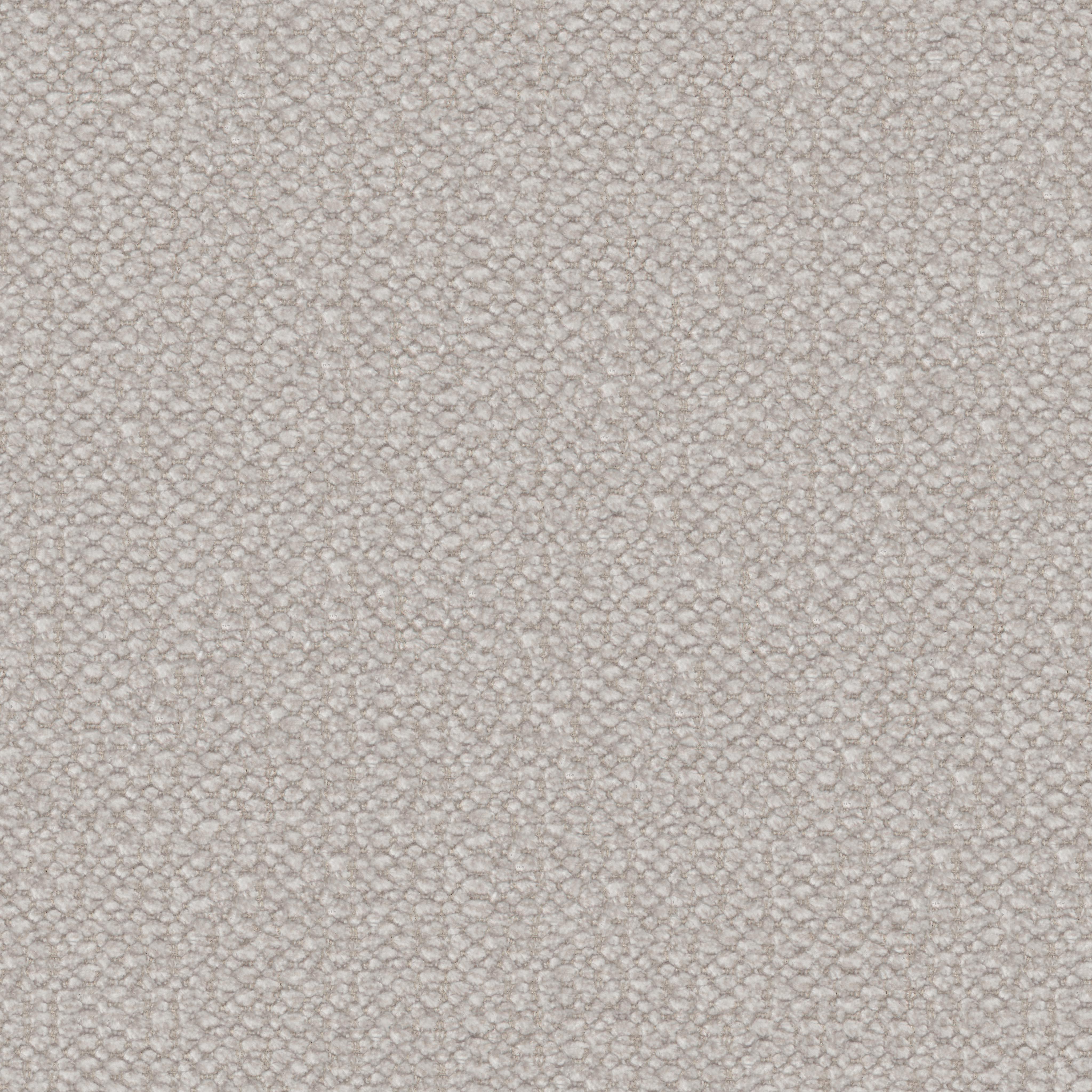 A seamless fabric texture with plain grey chenille units arranged in a None pattern
