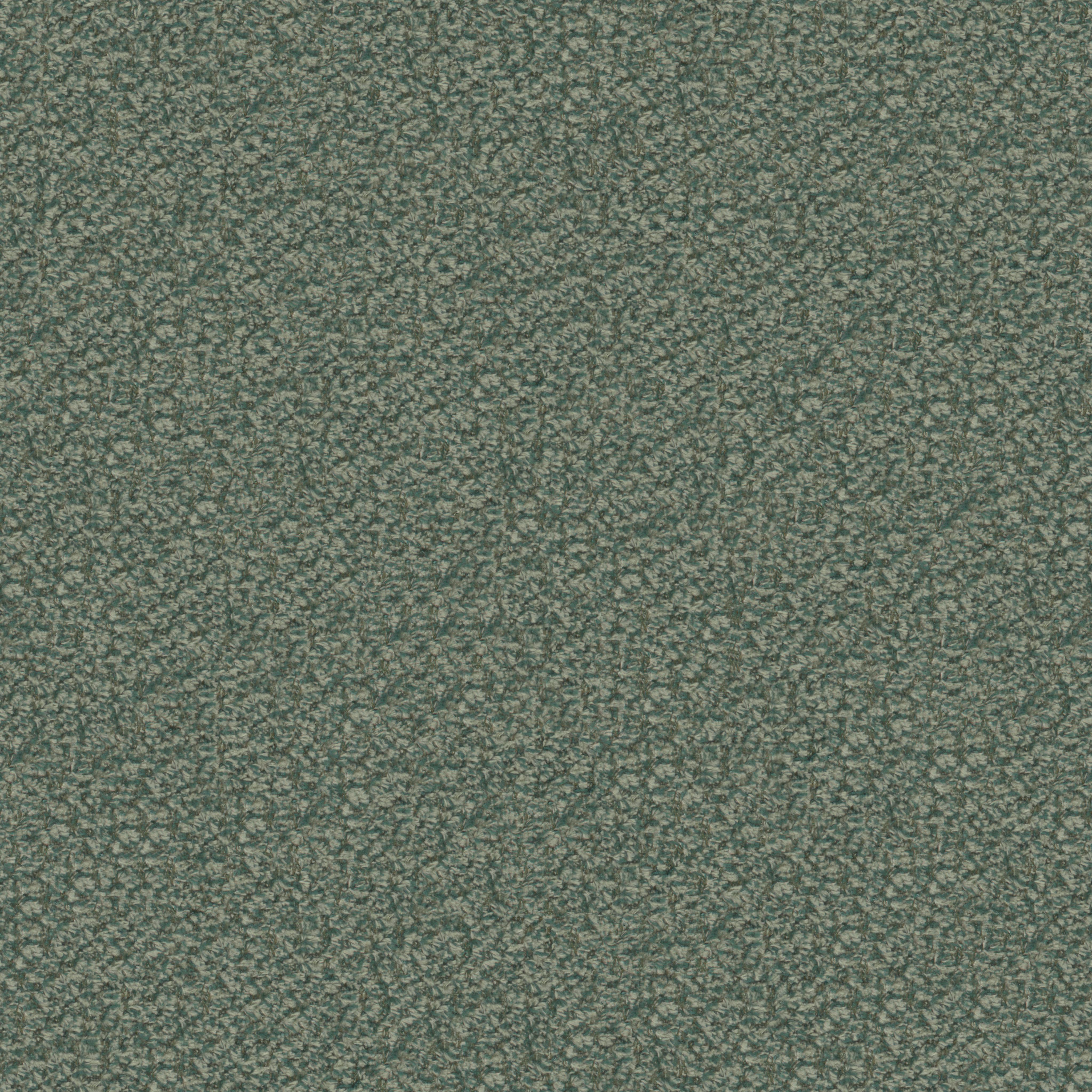 A seamless fabric texture with plain green chenille units arranged in a None pattern