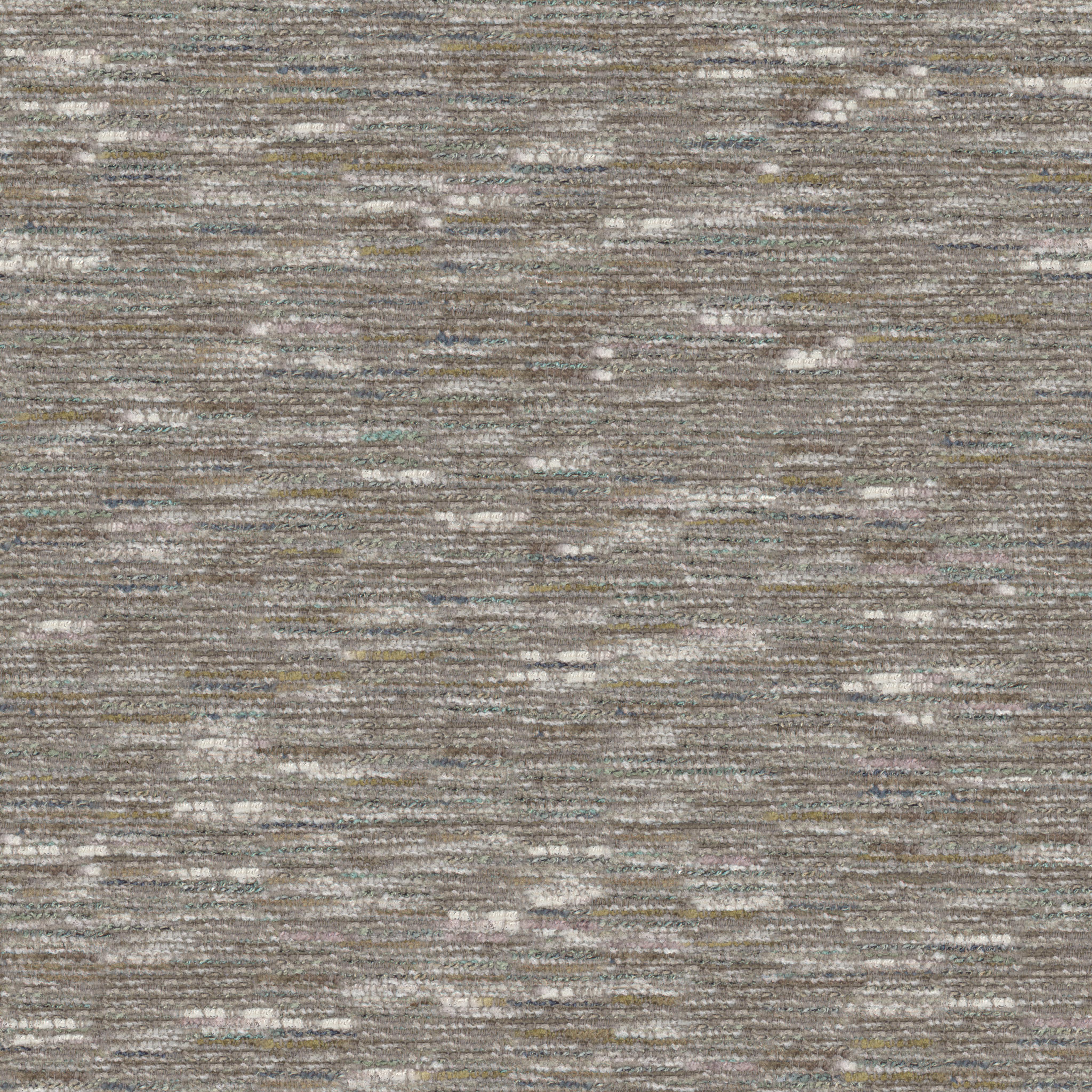 A seamless fabric texture with plain natural chenille units arranged in a None pattern