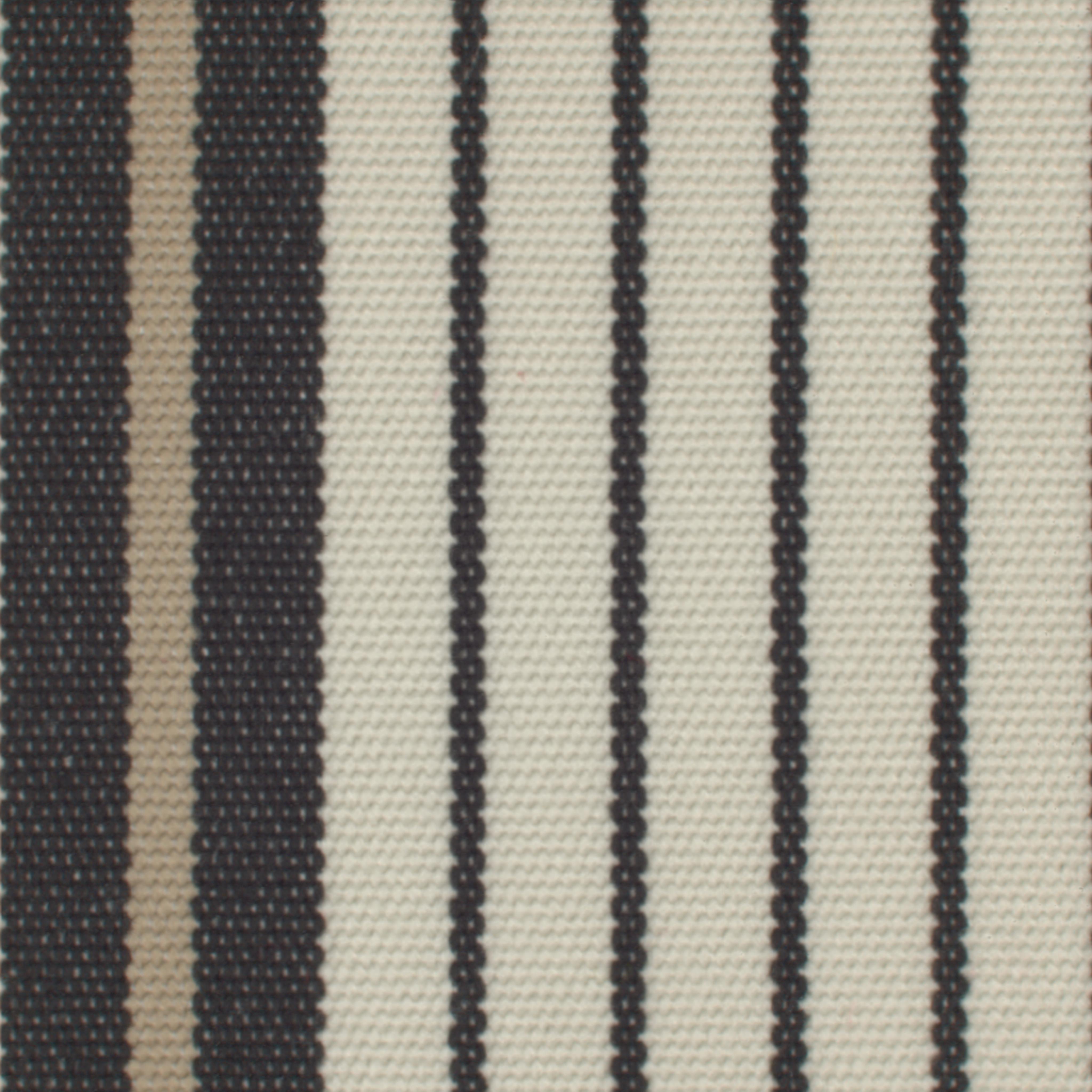 A seamless fabric texture with stripe black flat units arranged in a None pattern