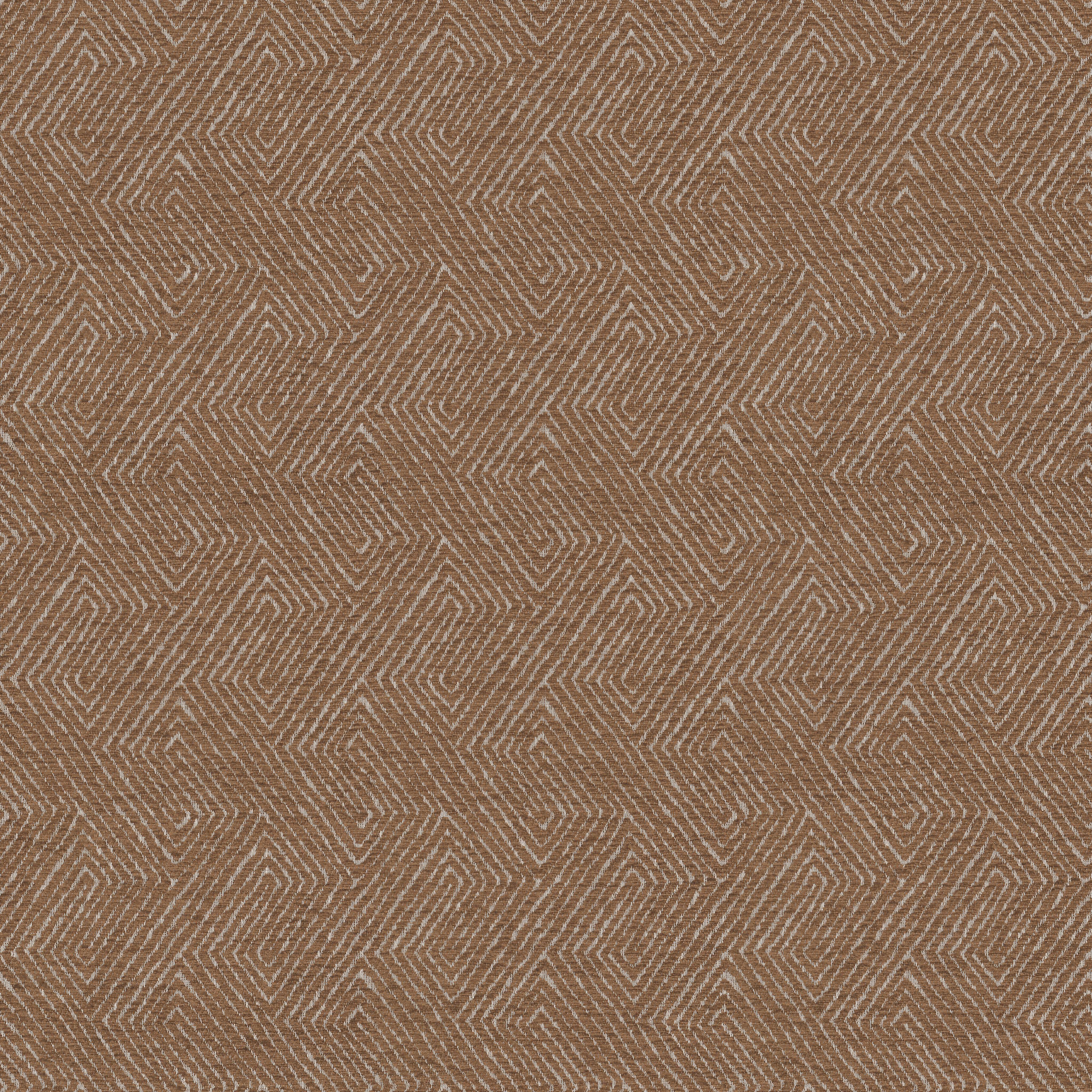 A seamless fabric texture with geometric natural chenille units arranged in a None pattern