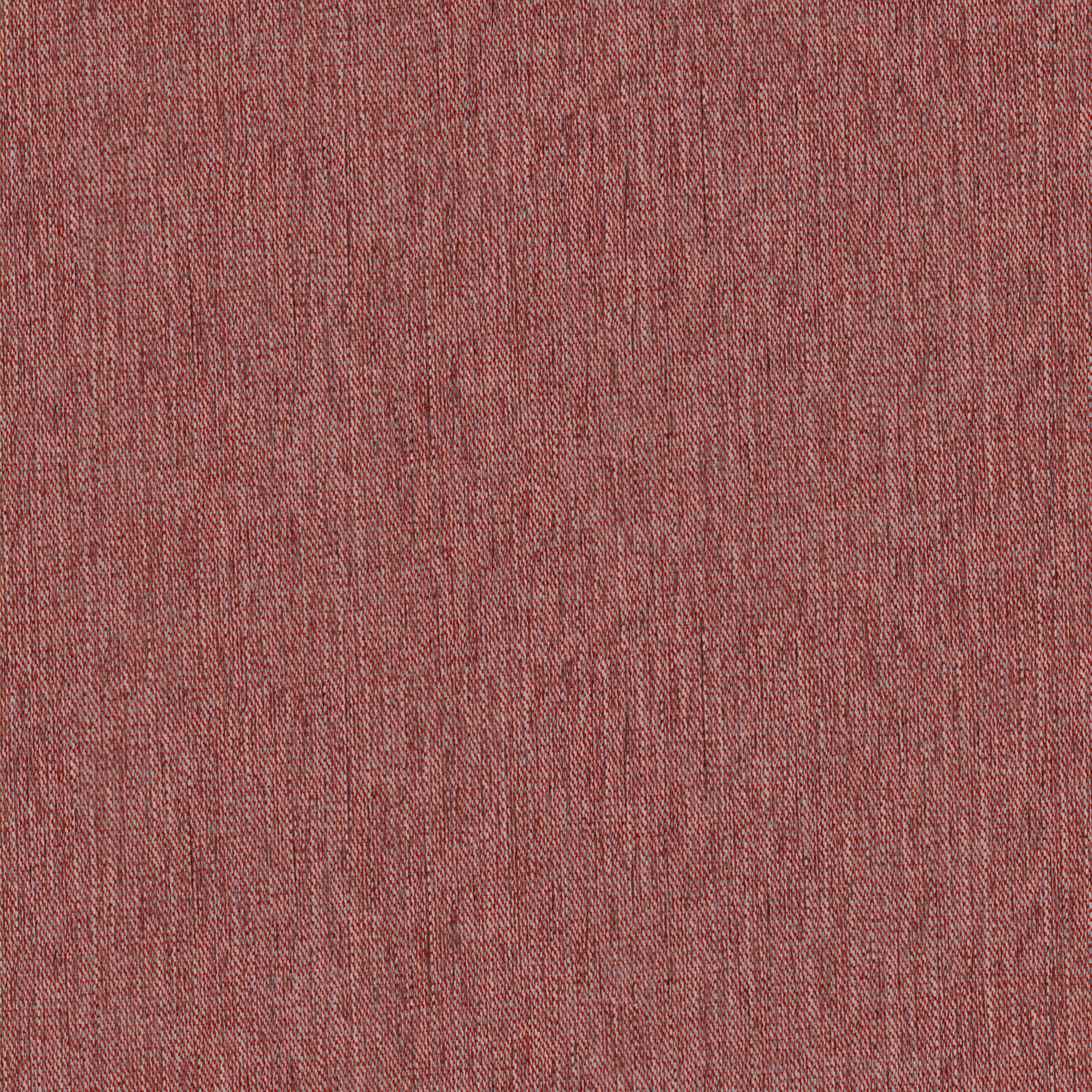 A seamless fabric texture with plain red texture units arranged in a None pattern