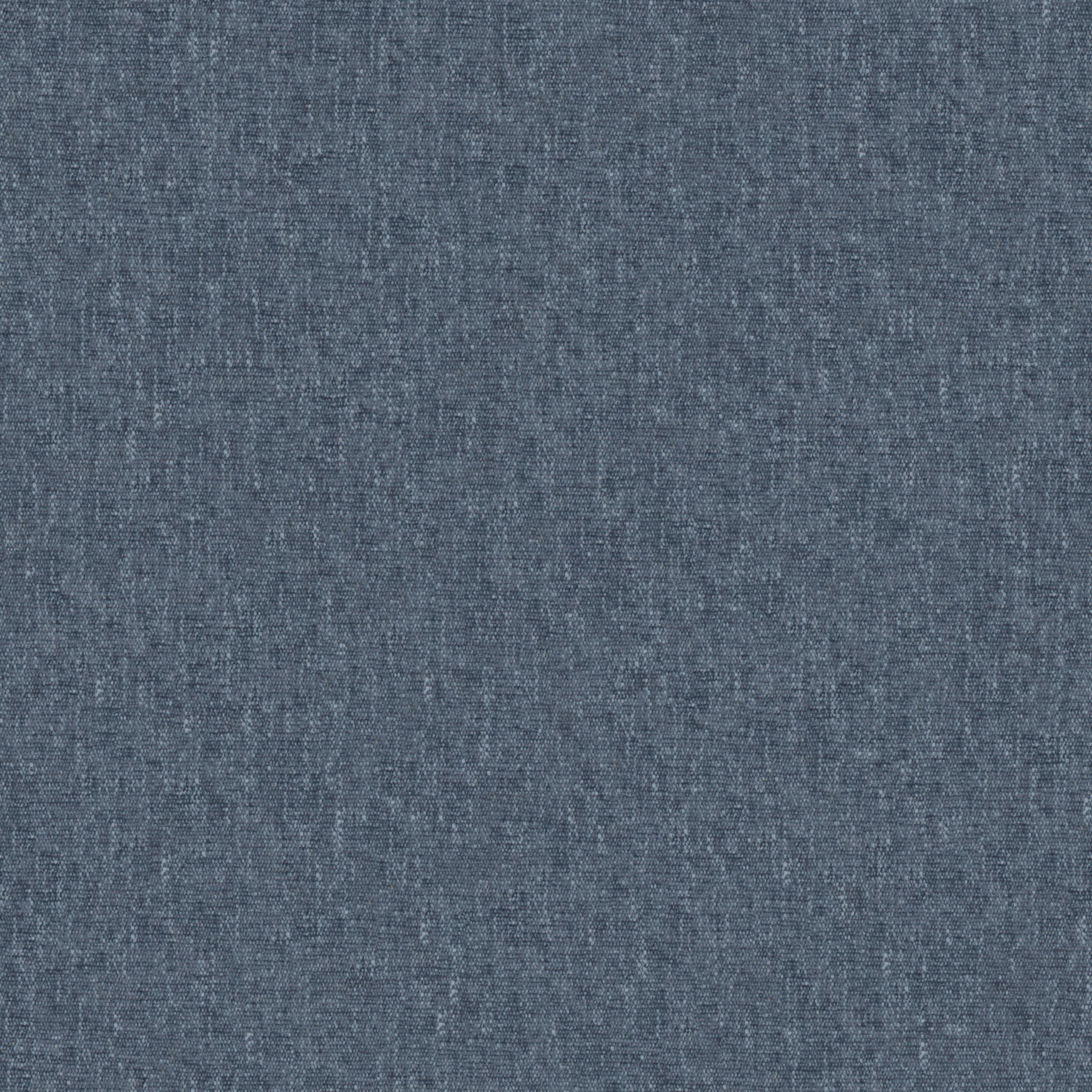 A seamless fabric texture with plain blue chenille units arranged in a None pattern