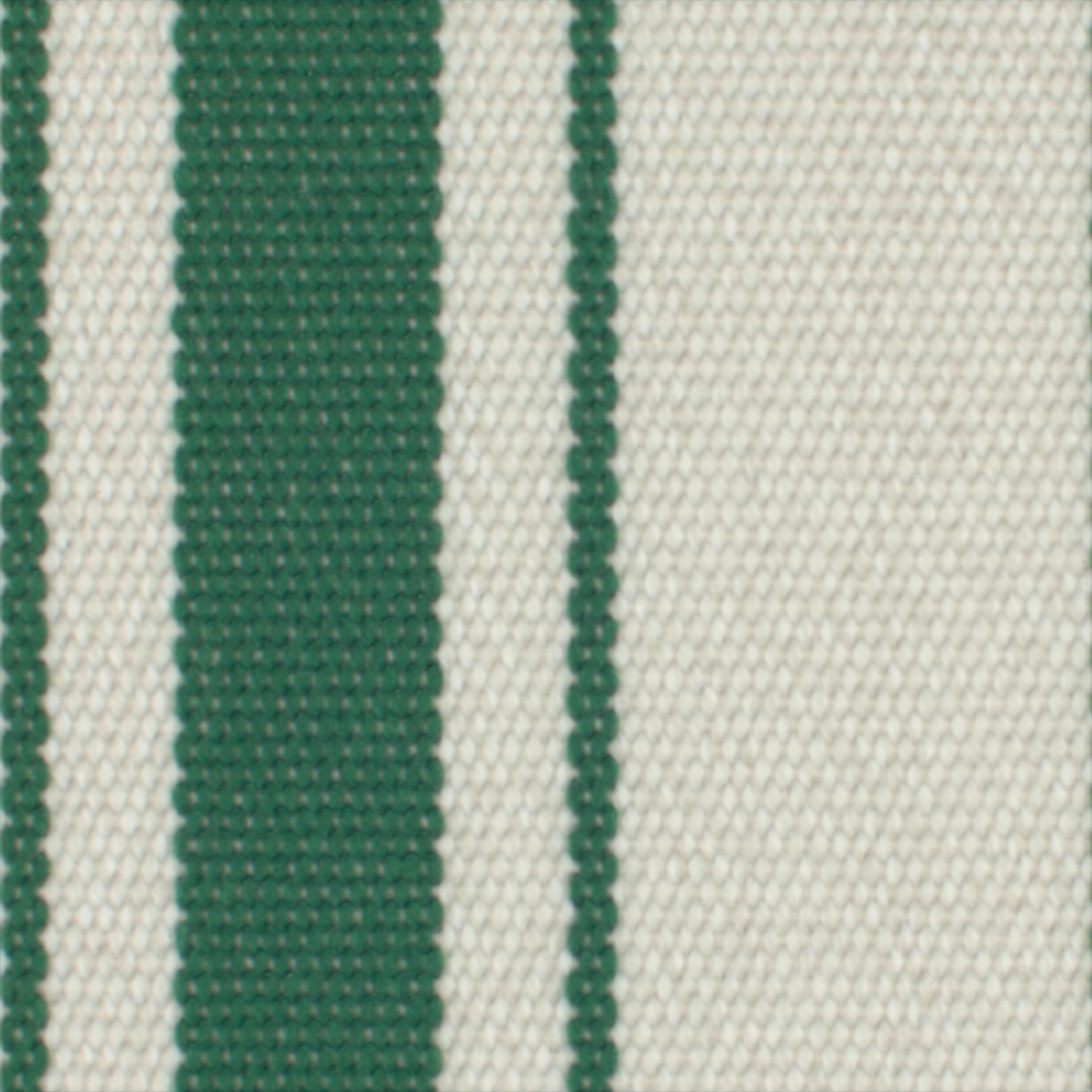 A seamless fabric texture with stripe green flat units arranged in a None pattern