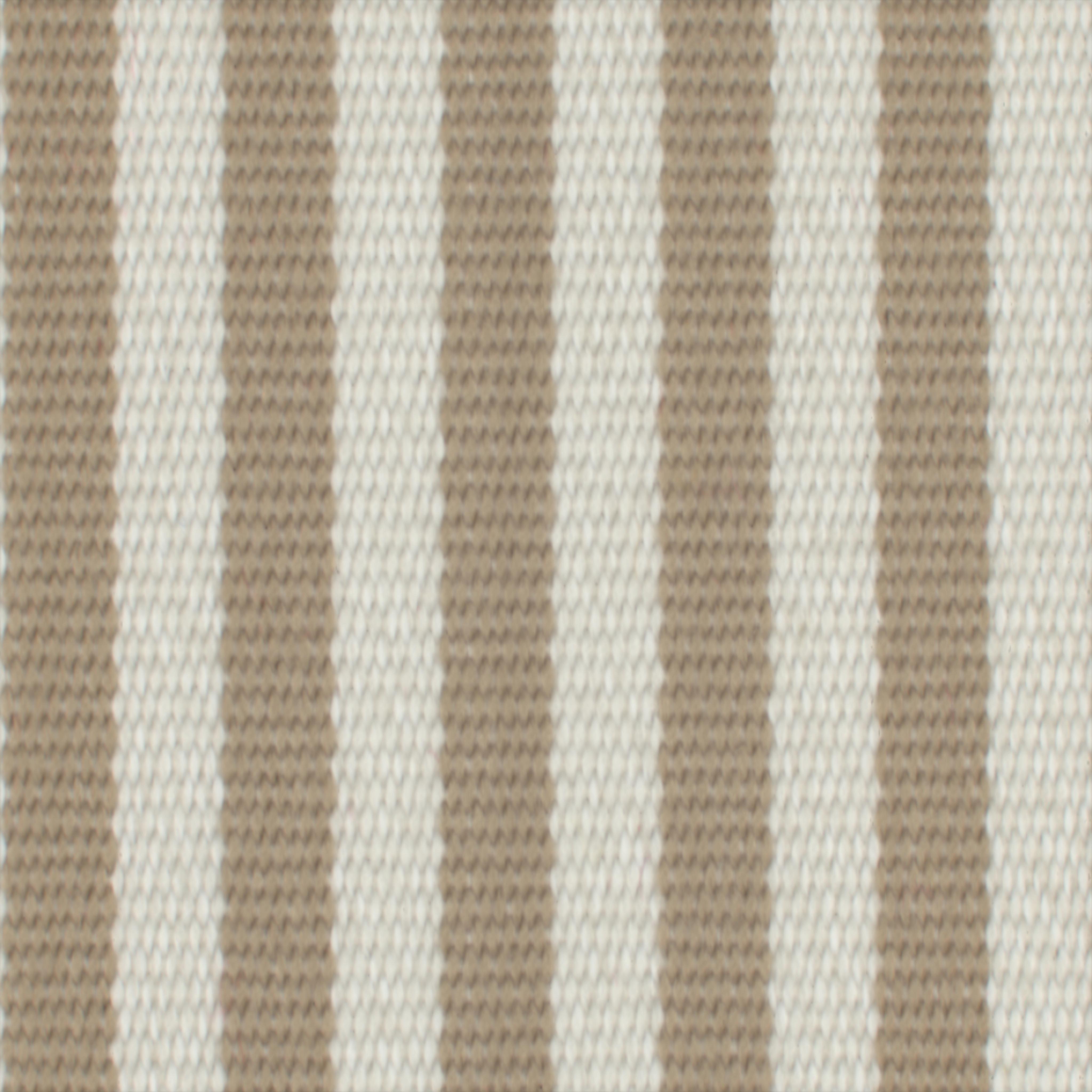 A seamless fabric texture with stripe natural flat units arranged in a None pattern