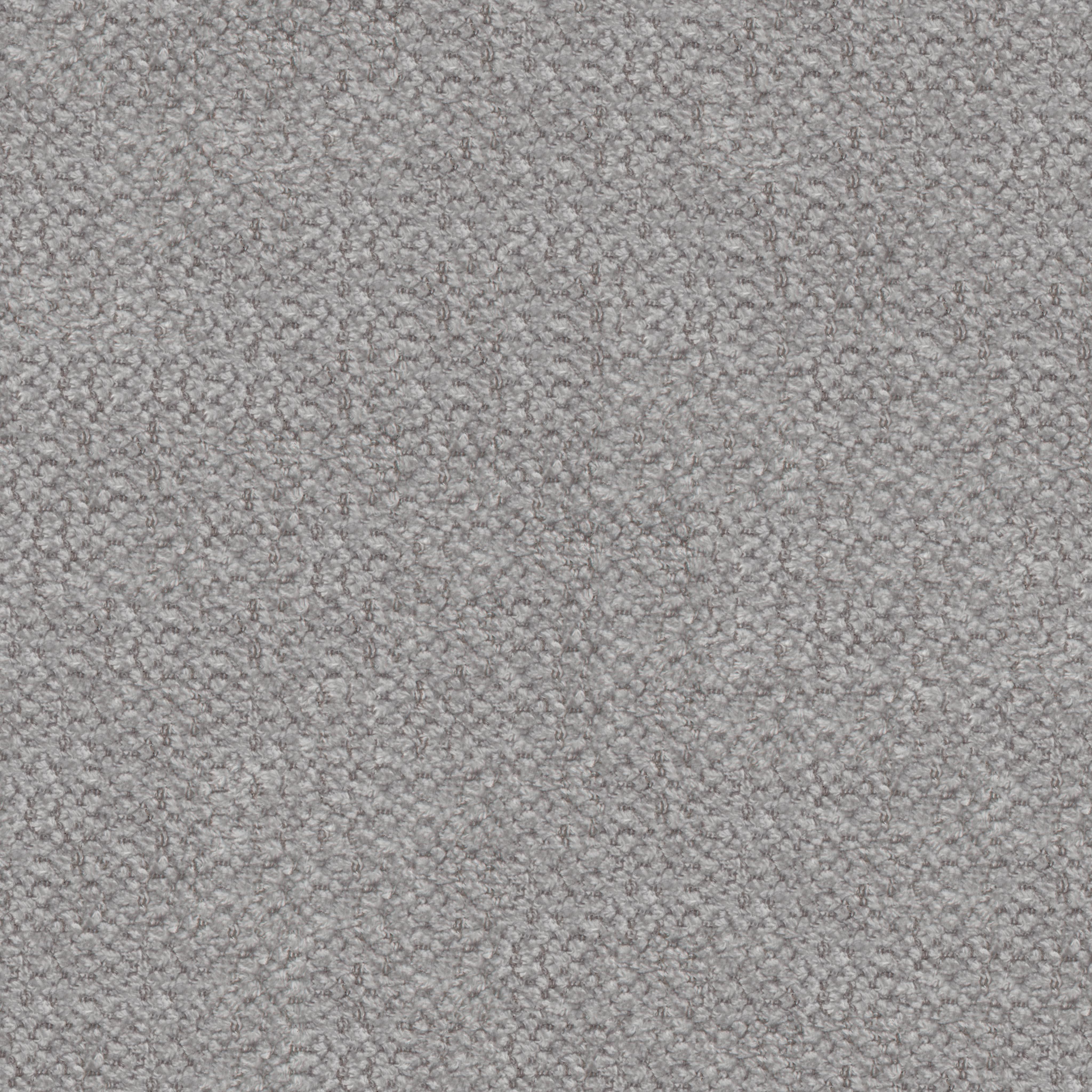 A seamless fabric texture with plain grey chenille units arranged in a None pattern