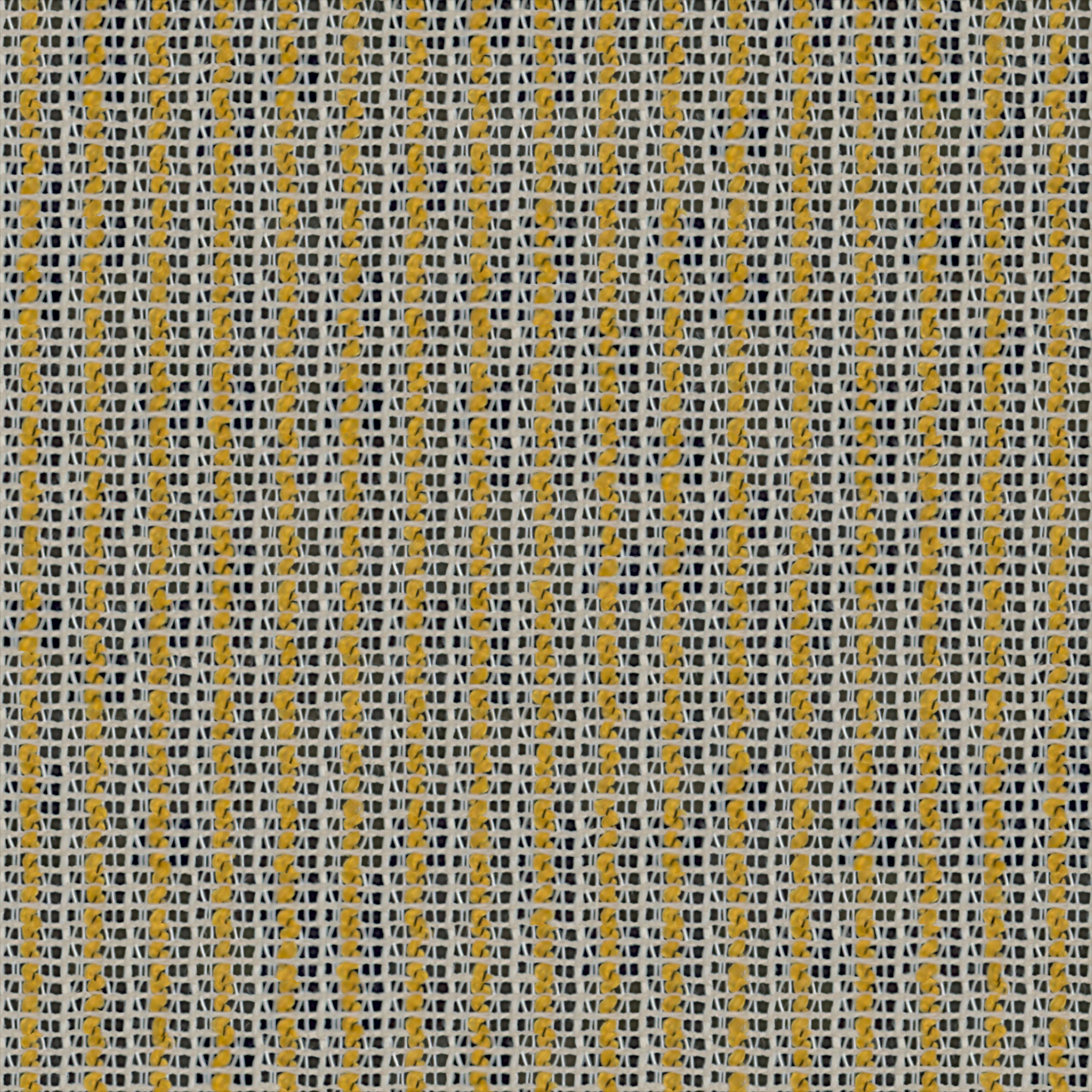 A seamless fabric texture with stripe gold sheer units arranged in a None pattern