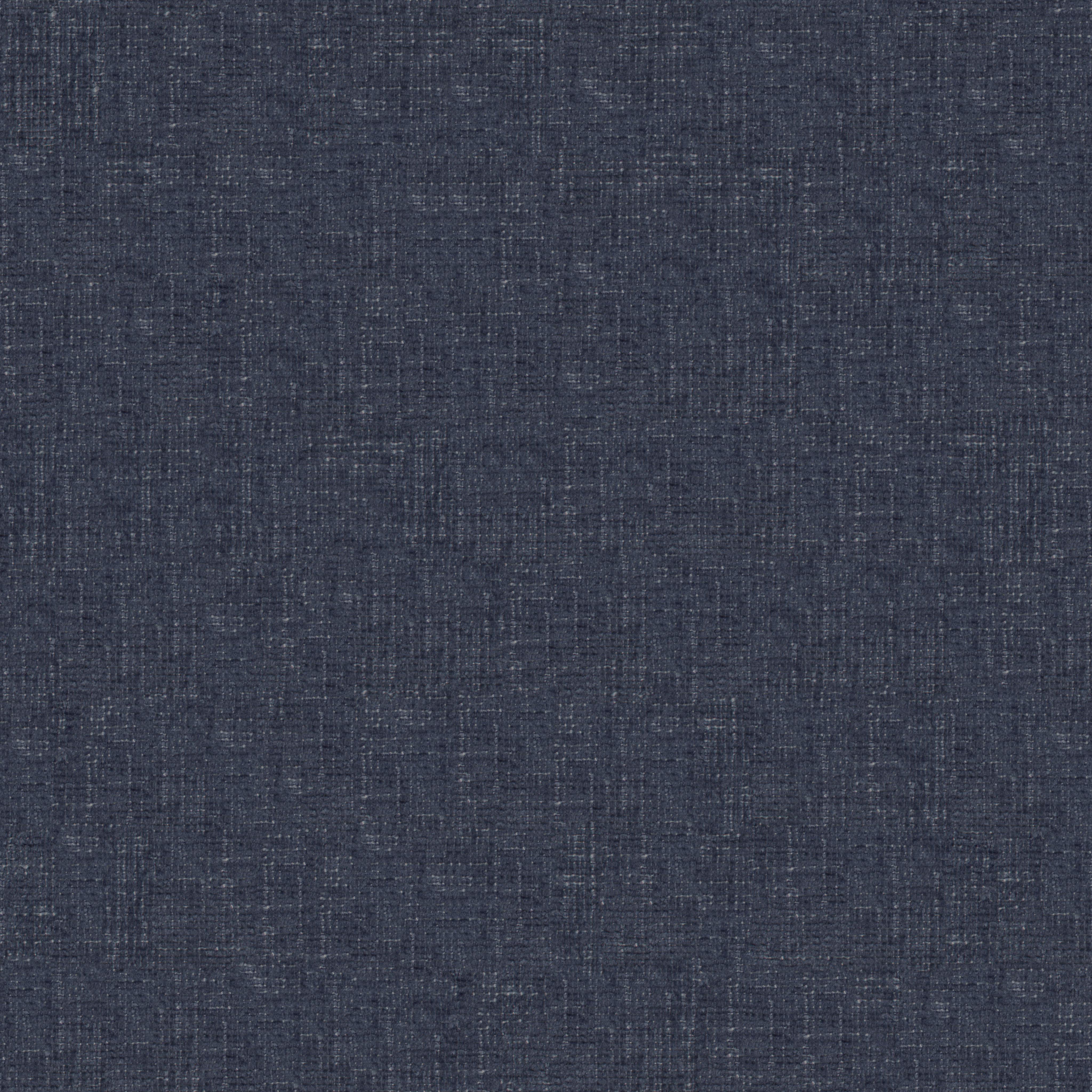A seamless fabric texture with plain blue chenille units arranged in a None pattern