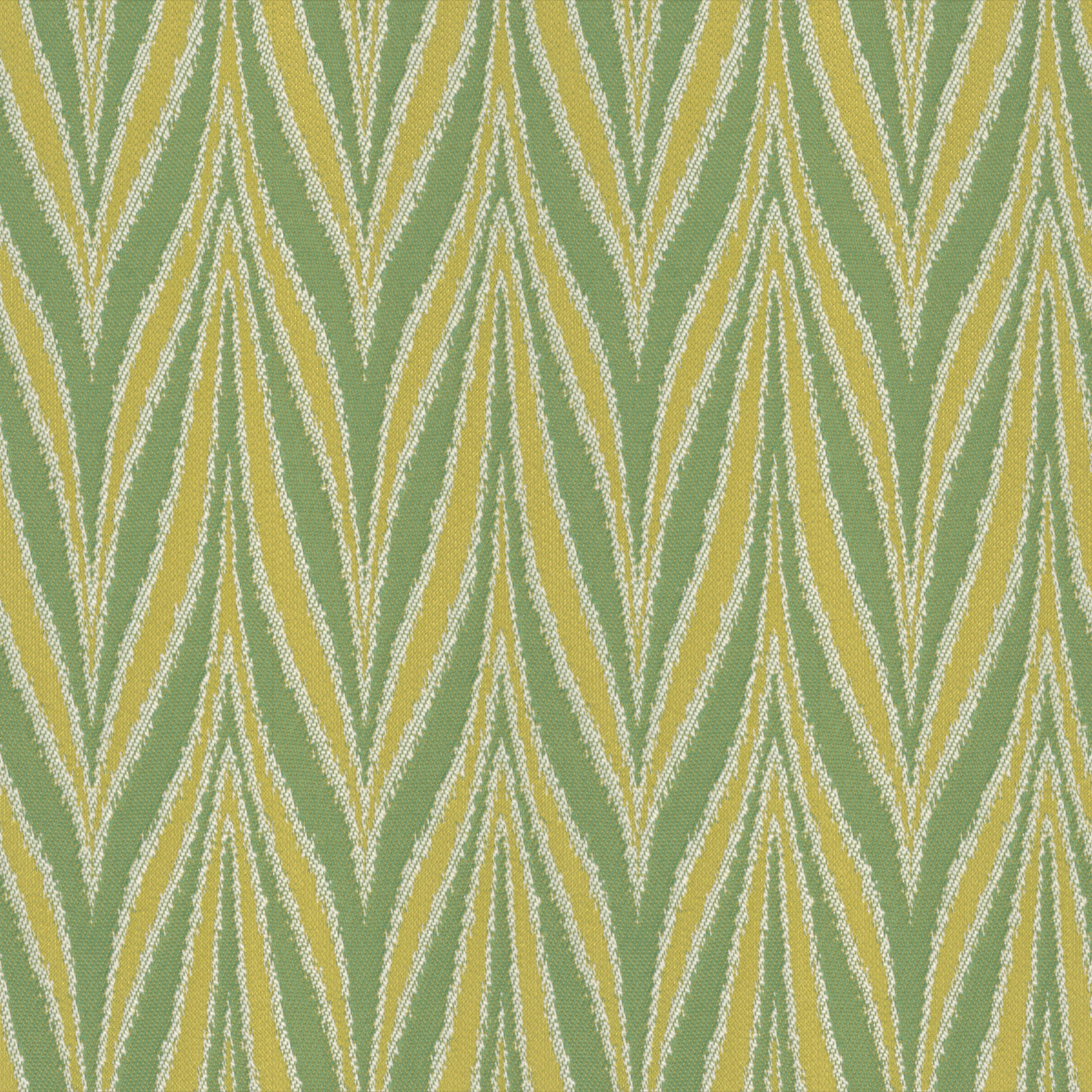 A seamless fabric texture with graphical green jacquard units arranged in a None pattern