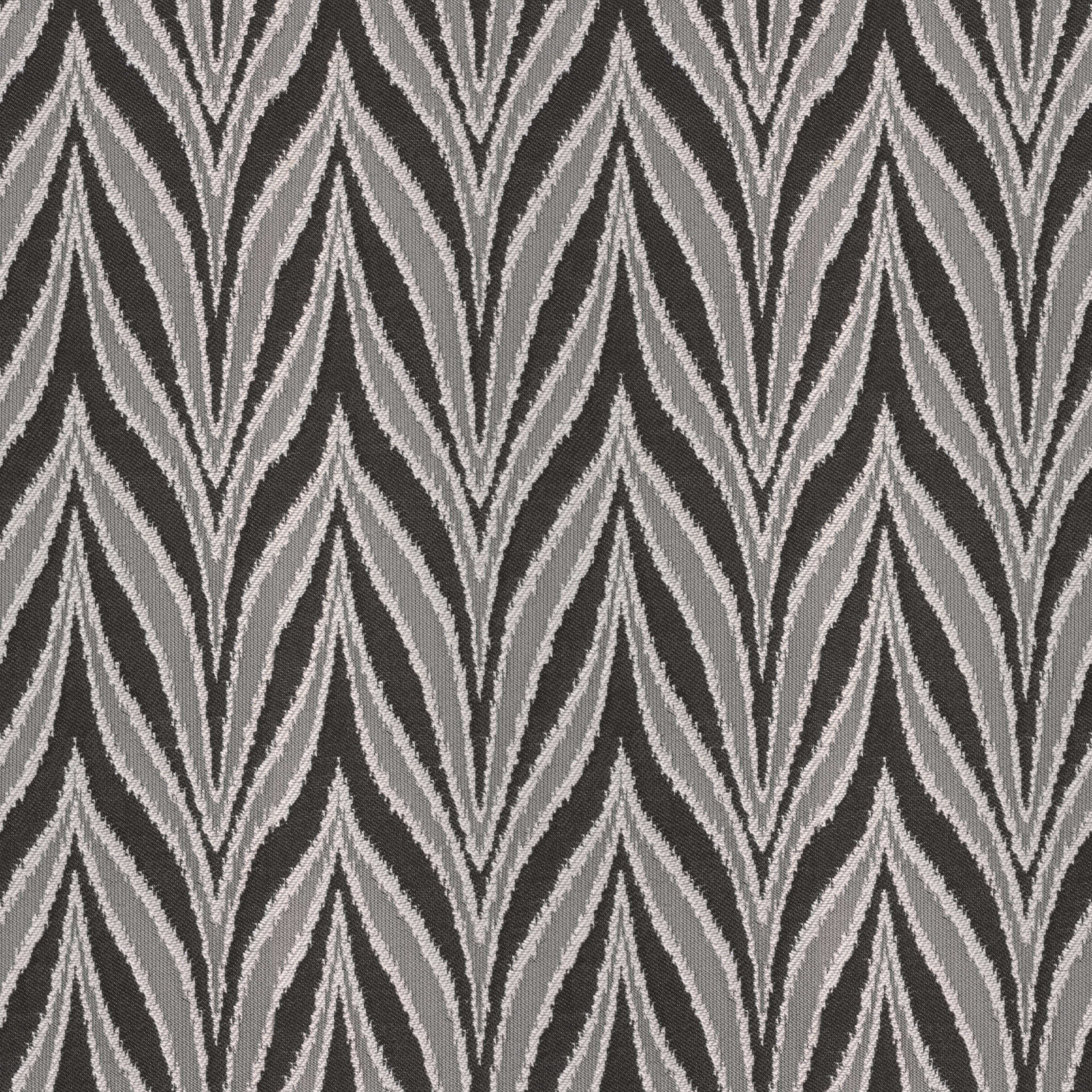 A seamless fabric texture with graphical black jacquard units arranged in a None pattern