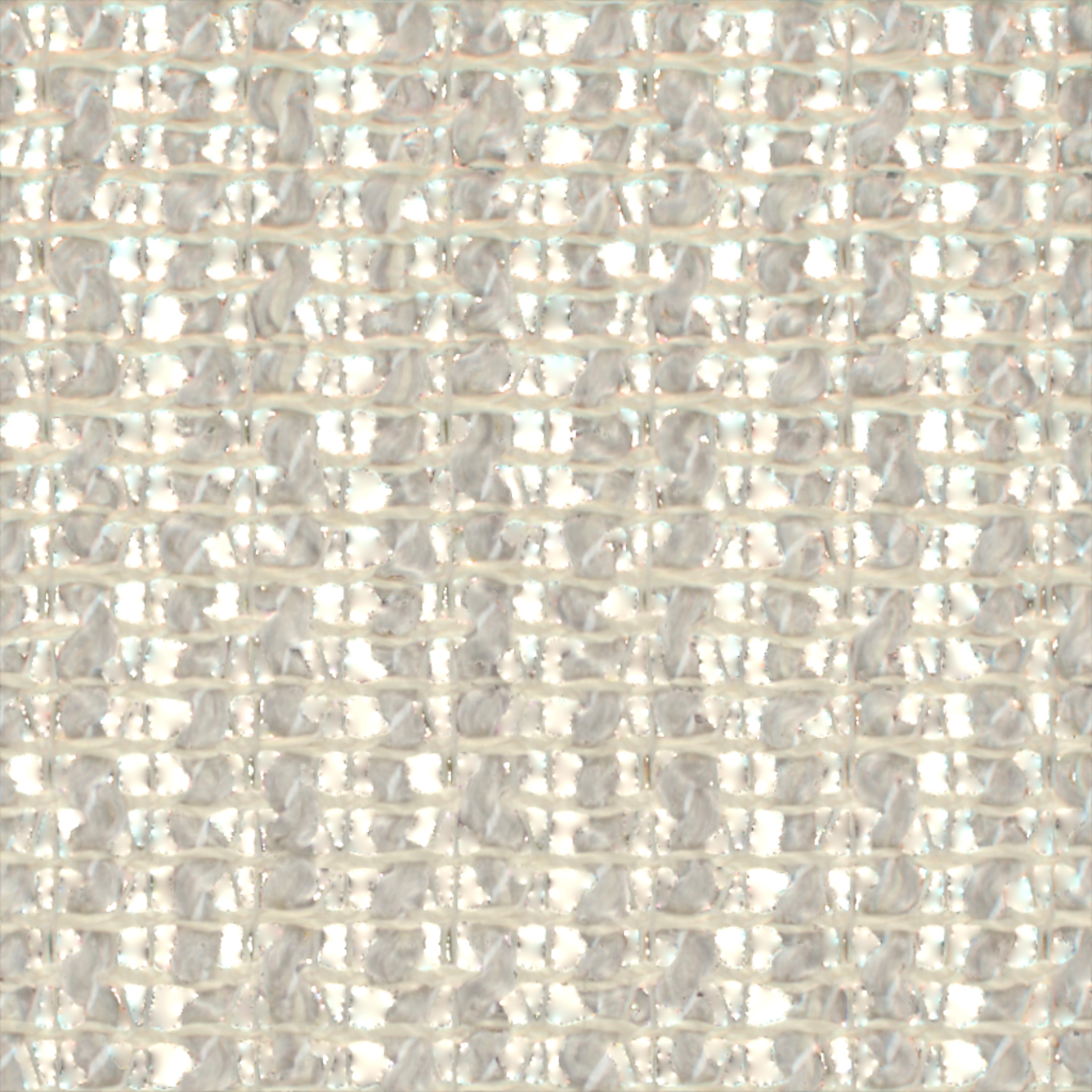 A seamless fabric texture with plain white sheer units arranged in a None pattern