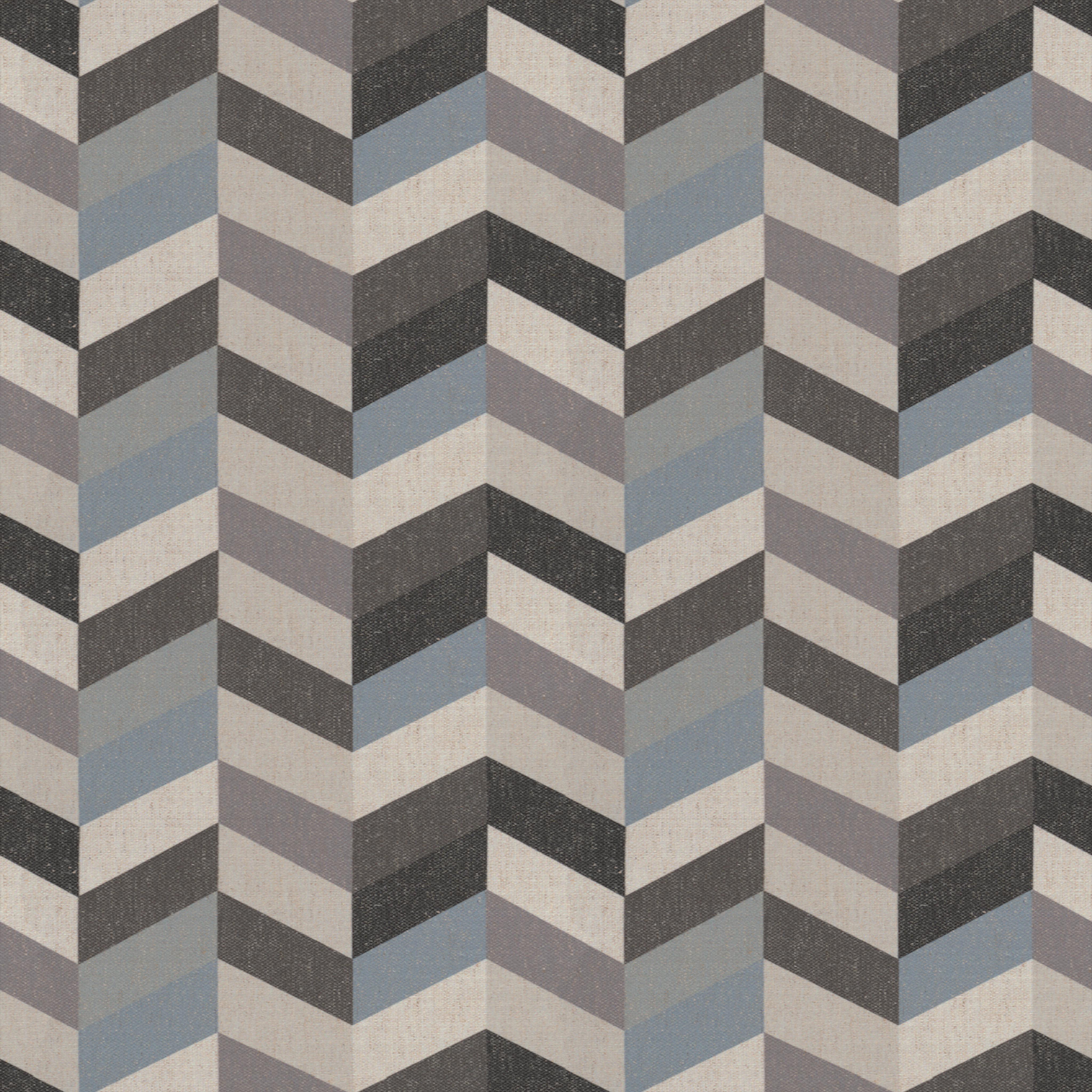 A seamless fabric texture with geometric grey print units arranged in a None pattern